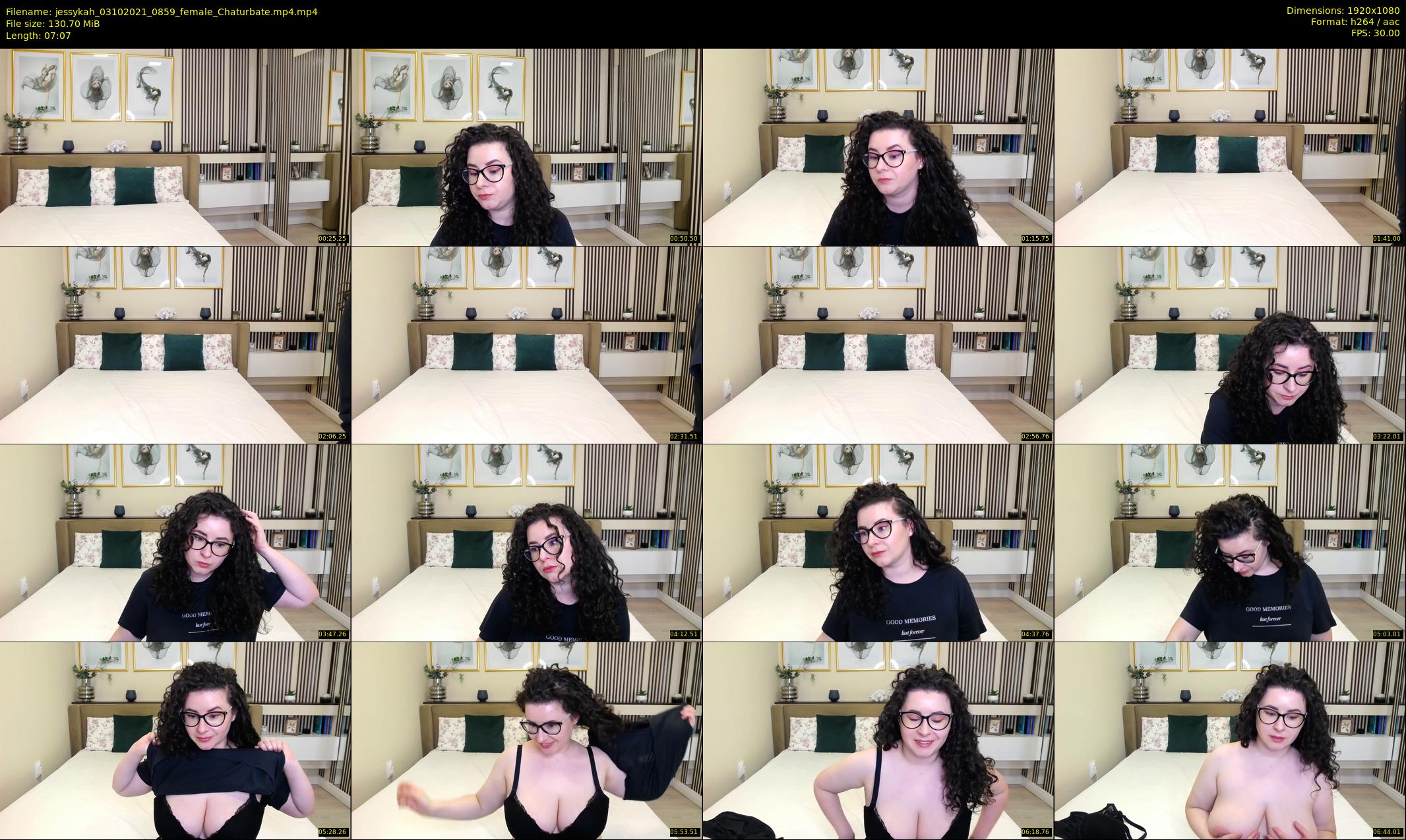jessykah — 8 minute Chaturbate female cam show recording, 1080p, Oct 3, 2021