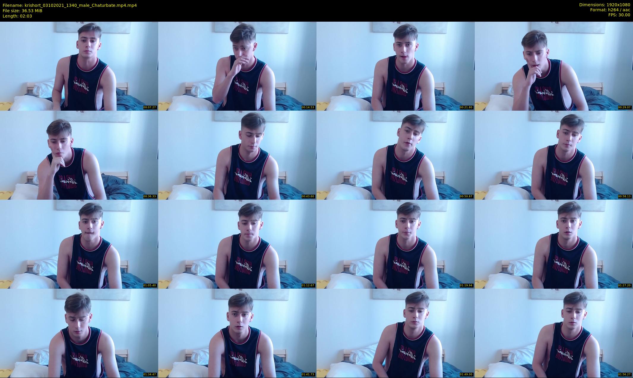 krishort — 3 minute Chaturbate male cam show recording, 1080p, Oct 3, 2021