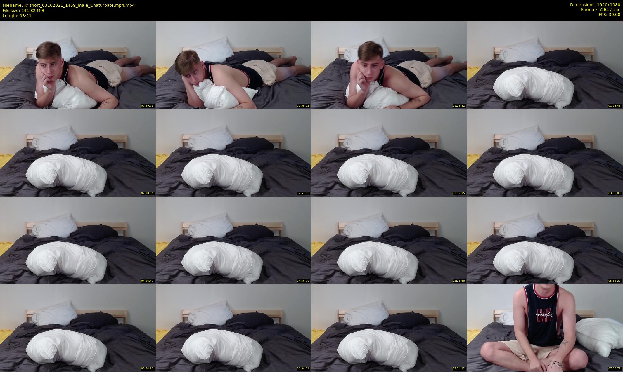 krishort — 9 minute Chaturbate male cam show recording, 1080p, Oct 3, 2021