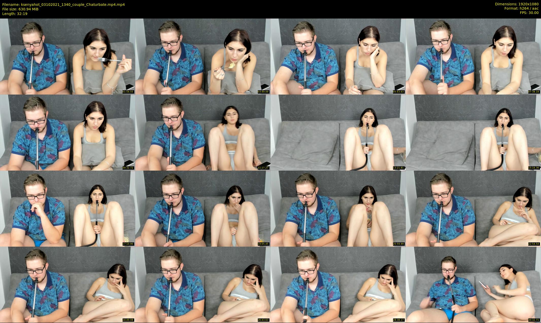 ksenyahot — 33 minute Chaturbate couple cam show recording, 1080p, Oct 3, 2021