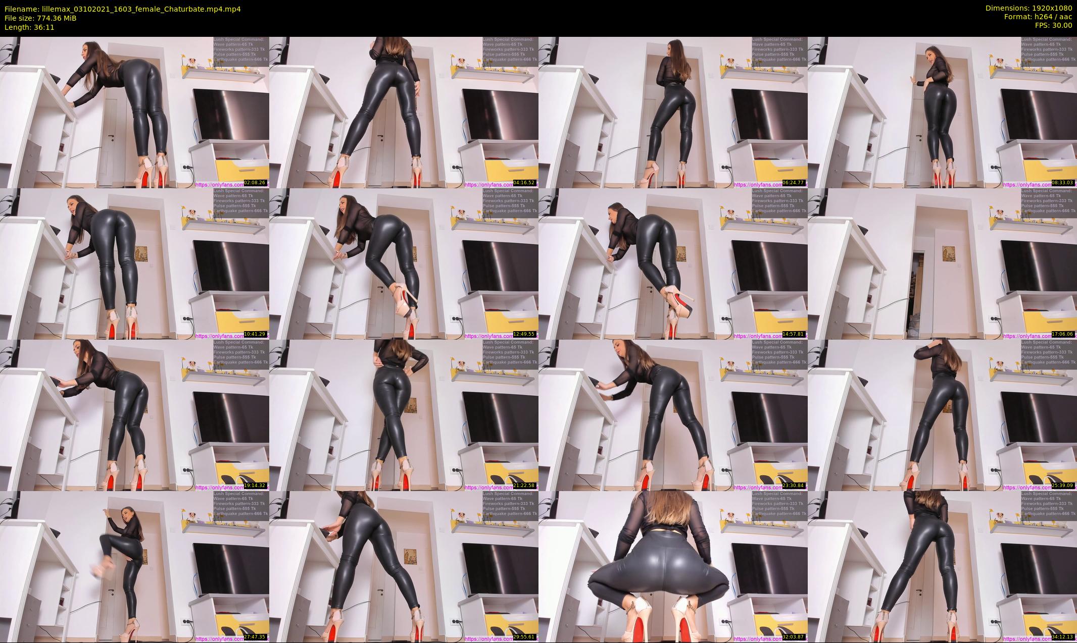 lillemax — 37 minute Chaturbate female cam show recording, 1080p, Oct 3, 2021
