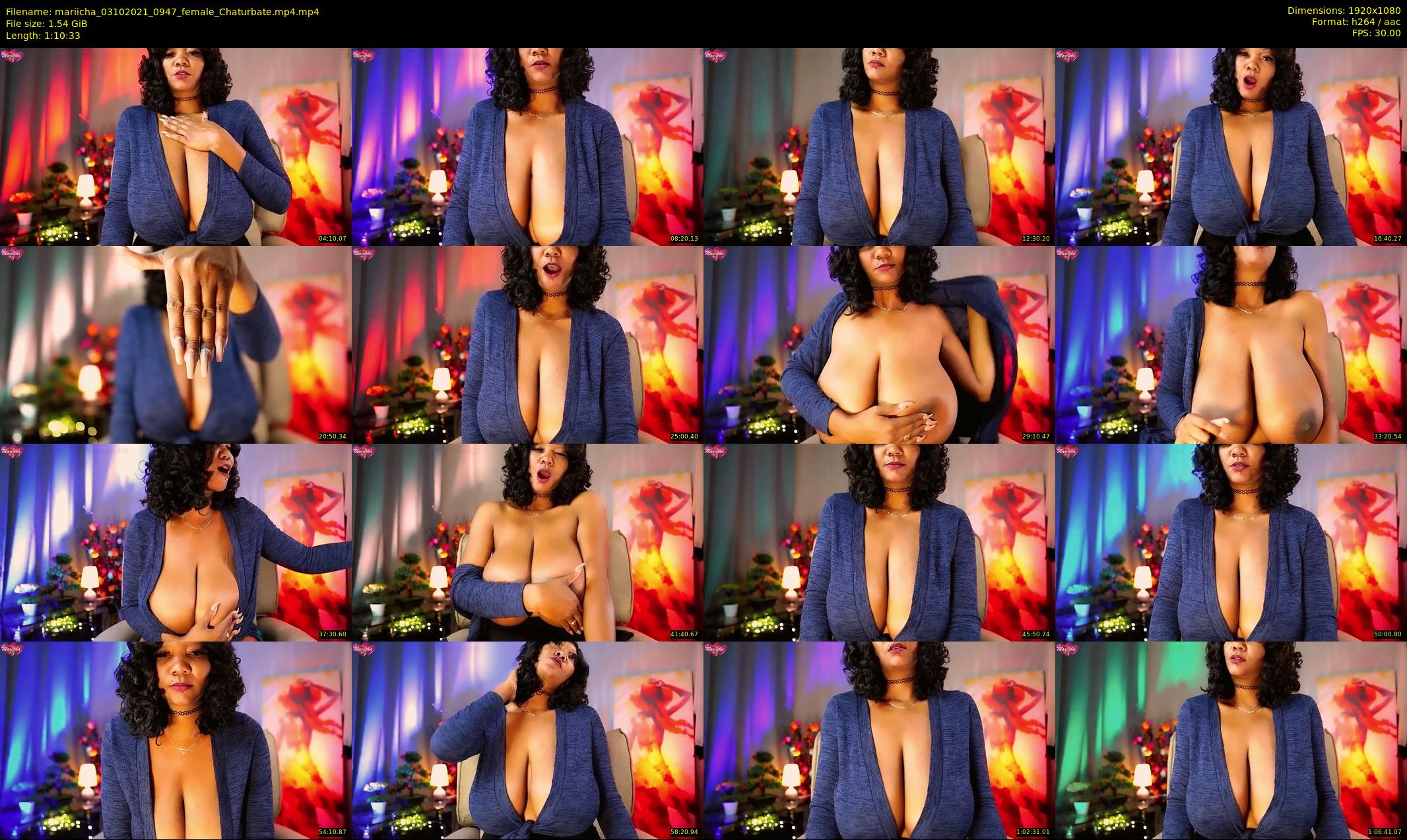 mariicha — 71 minute Chaturbate female cam show recording, 1080p, Oct 3, 2021