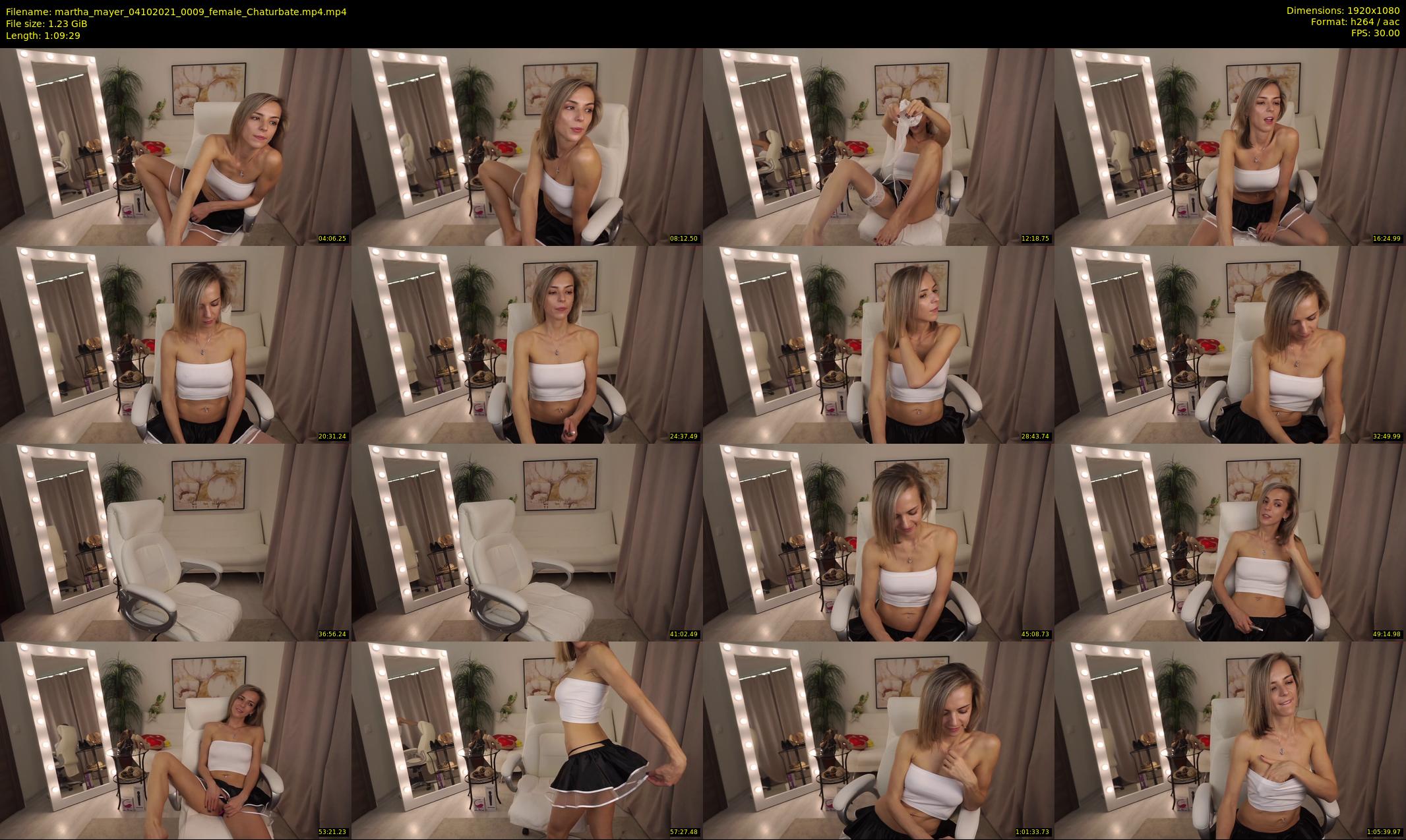 martha_mayer — 70 minute Chaturbate female cam show recording, 1080p, Oct 4, 2021
