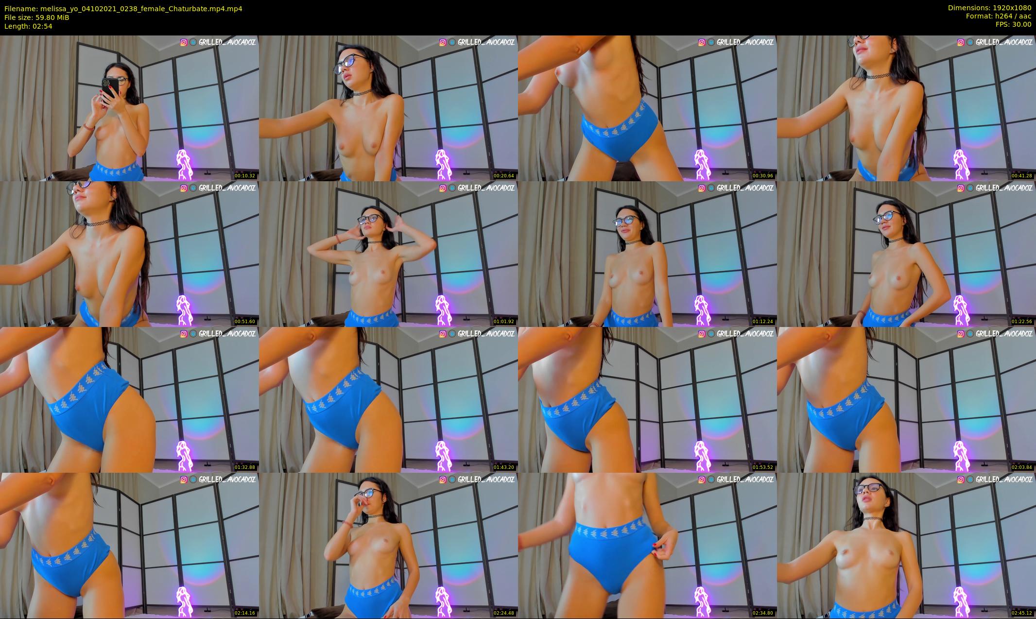 melissa_yo — 3 minute Chaturbate female cam show recording, 1080p, Oct 4, 2021