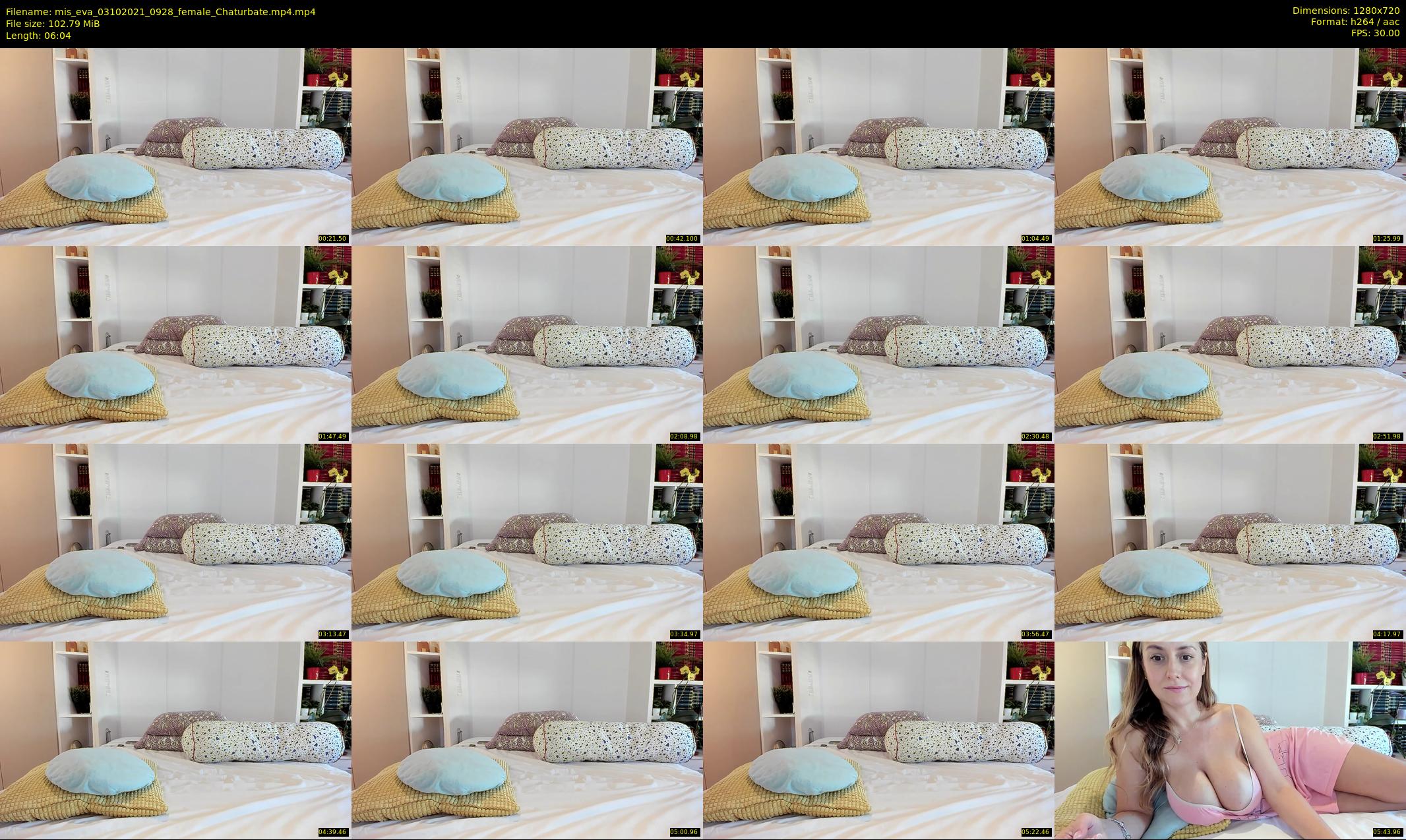 mis_eva — 7 minute Chaturbate female cam show recording, 720p, Oct 3, 2021