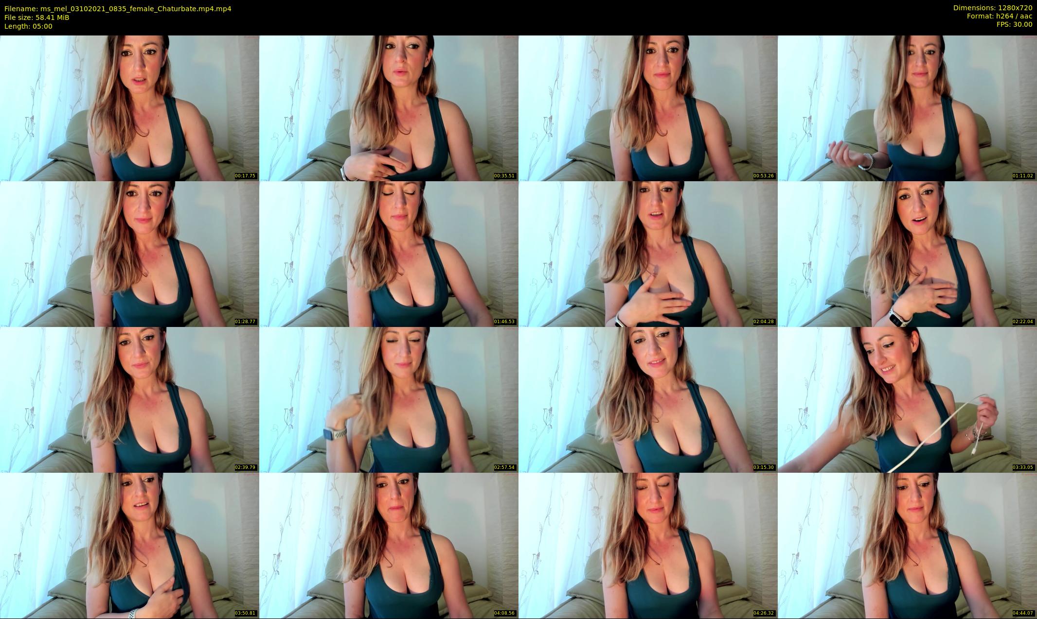 ms_mel — 5 minute Chaturbate female cam show recording, 720p, Oct 3, 2021