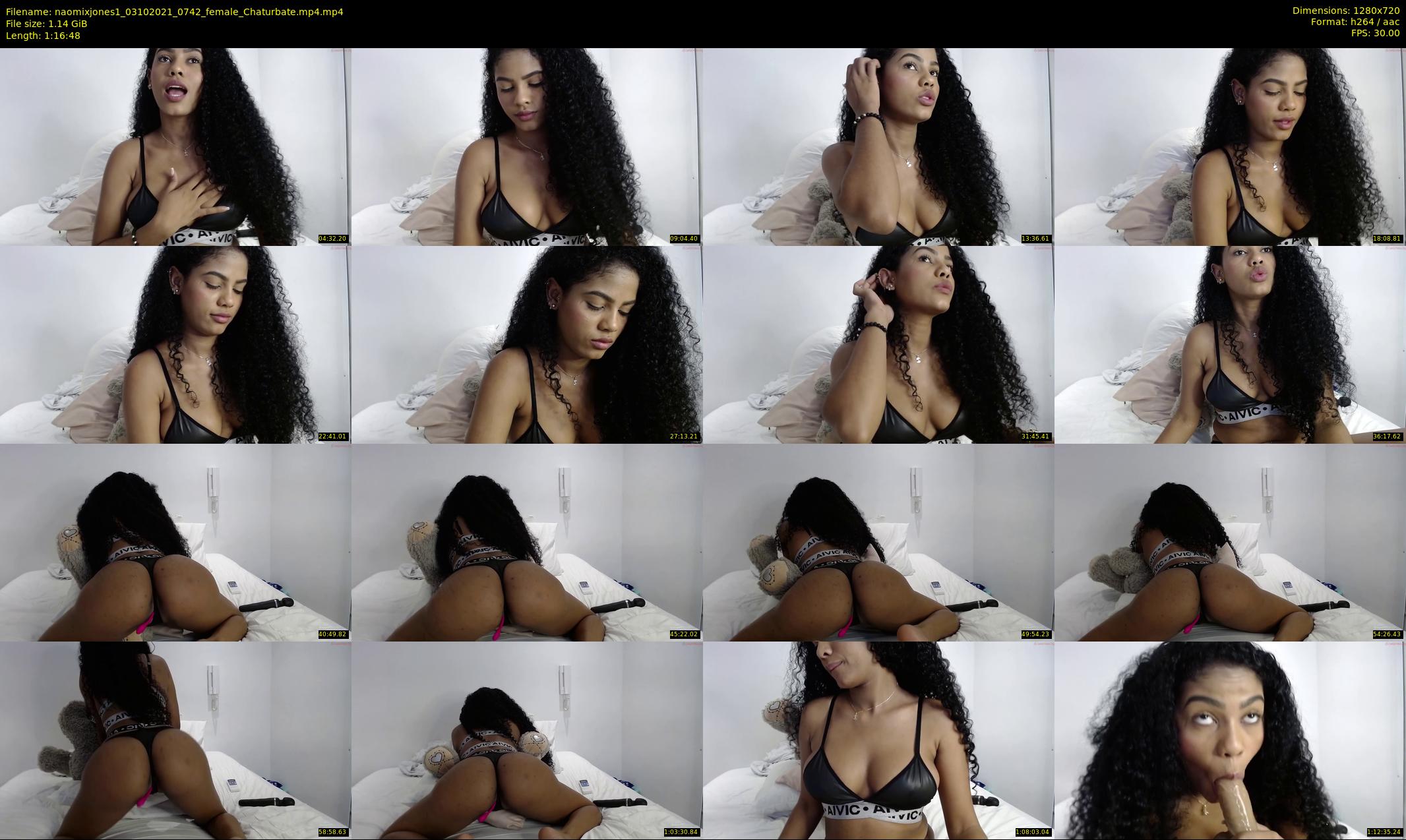 naomixjones1 — 77 minute Chaturbate female cam show recording, 720p, Oct 3, 2021