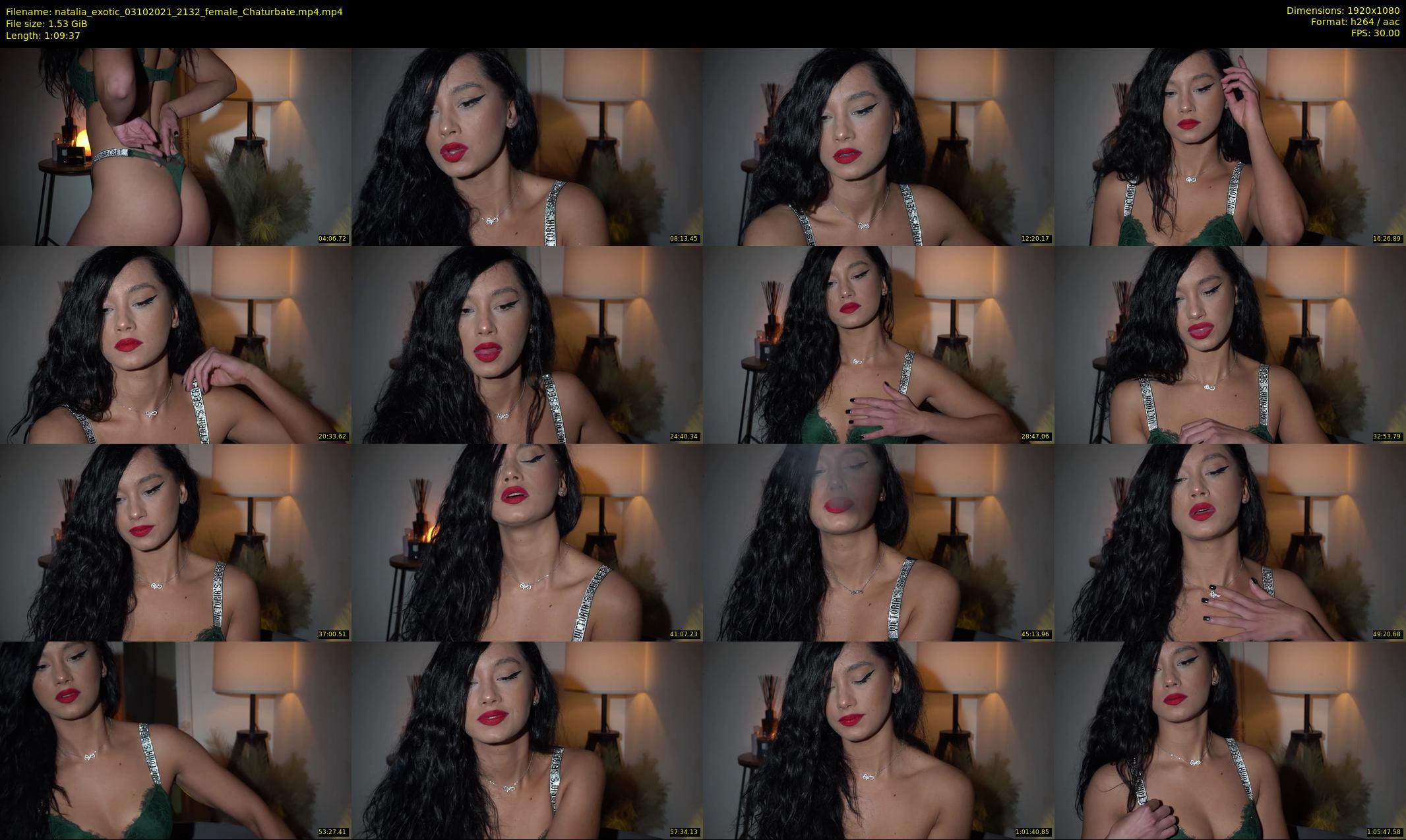 natalia_exotic — 70 minute Chaturbate female cam show recording, 1080p, Oct 3, 2021