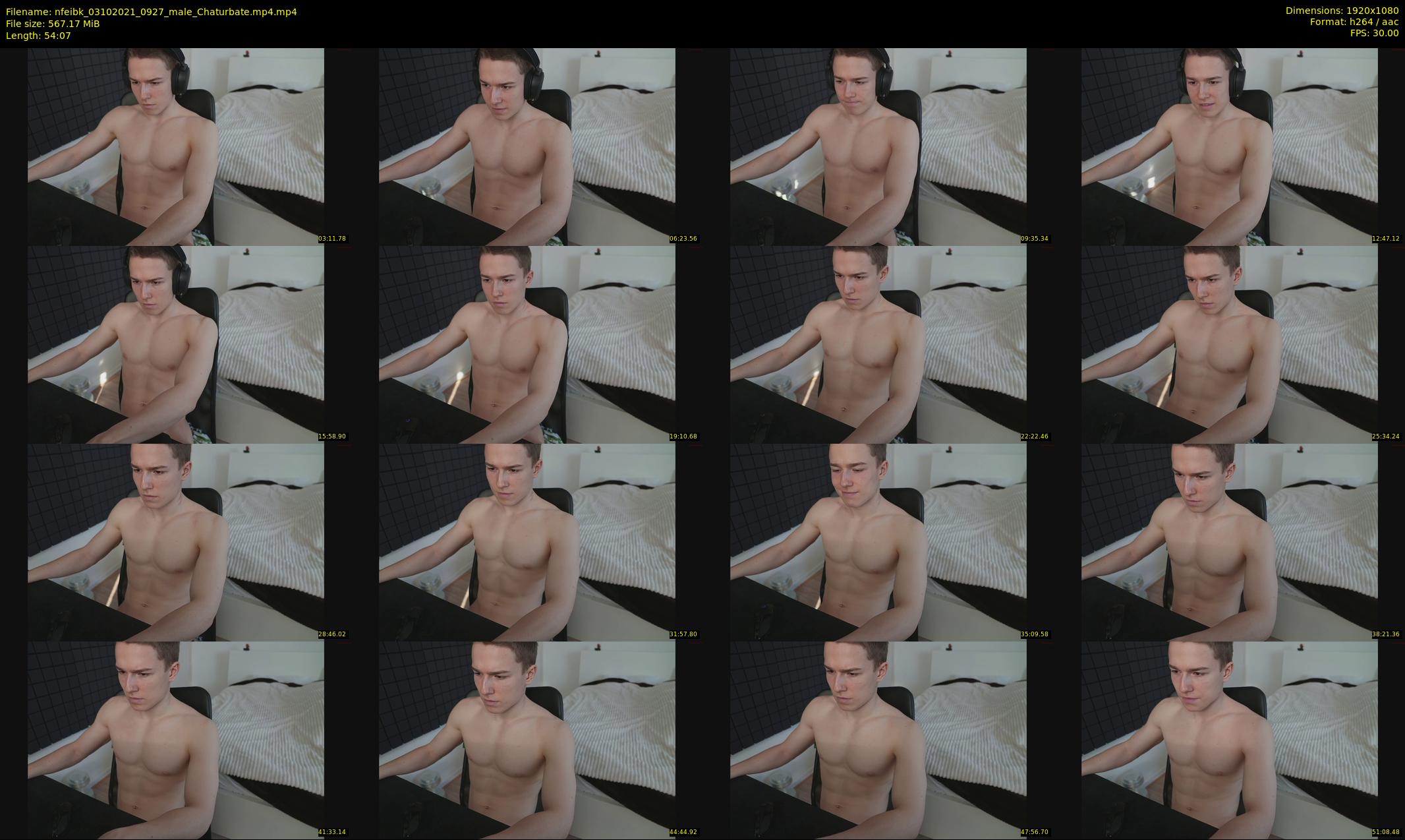 nfeibk — 55 minute Chaturbate male cam show recording, 1080p, Oct 3, 2021