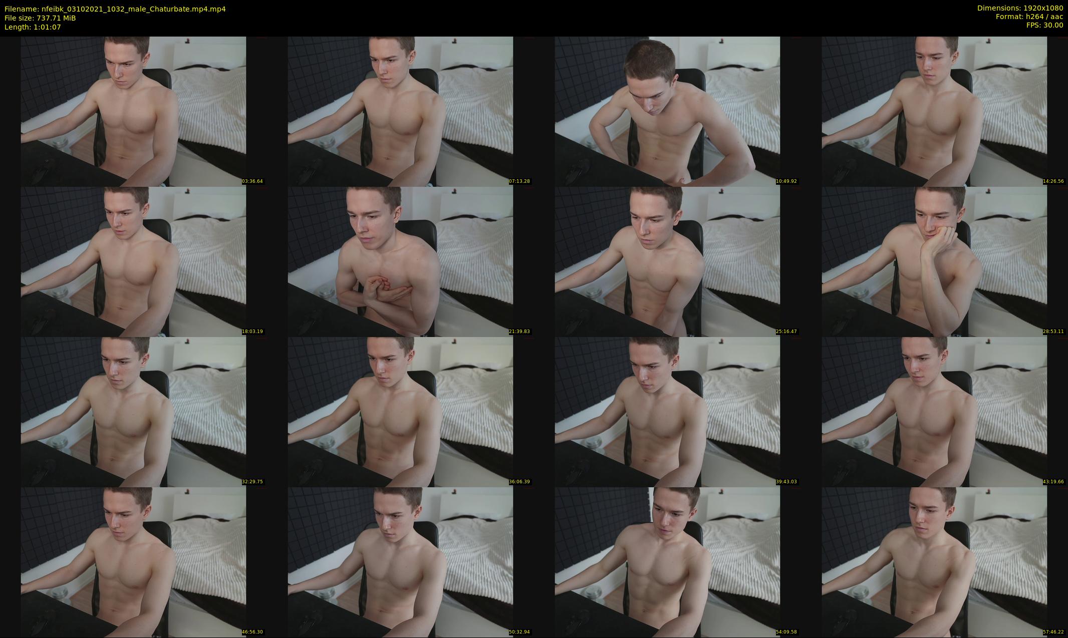 nfeibk — 62 minute Chaturbate male cam show recording, 1080p, Oct 3, 2021