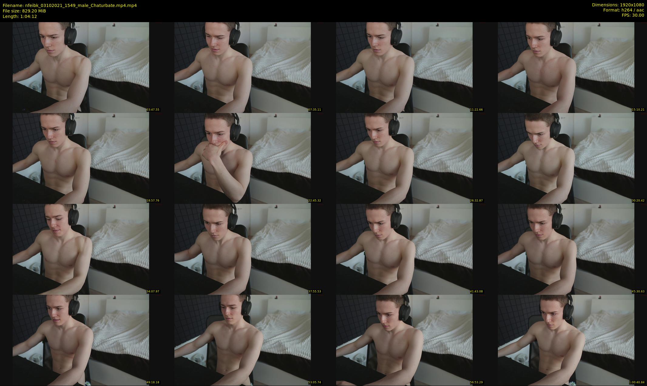 nfeibk — 65 minute Chaturbate male cam show recording, 1080p, Oct 3, 2021