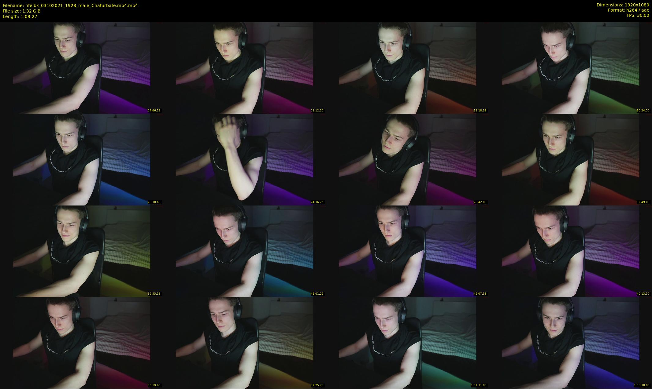 nfeibk — 70 minute Chaturbate male cam show recording, 1080p, Oct 3, 2021