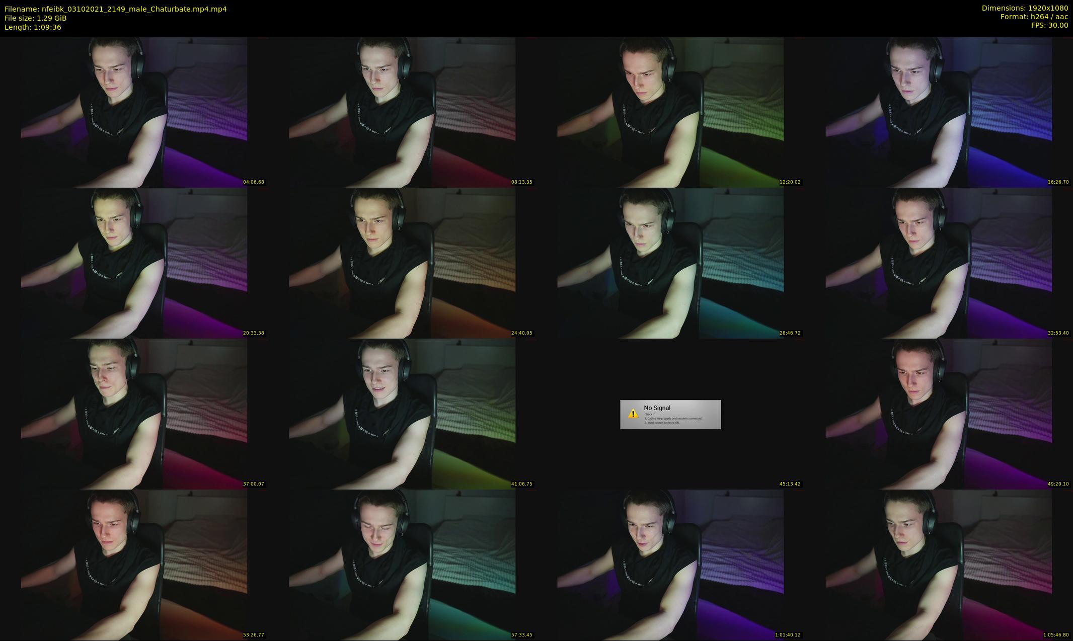 nfeibk — 70 minute Chaturbate male cam show recording, 1080p, Oct 3, 2021