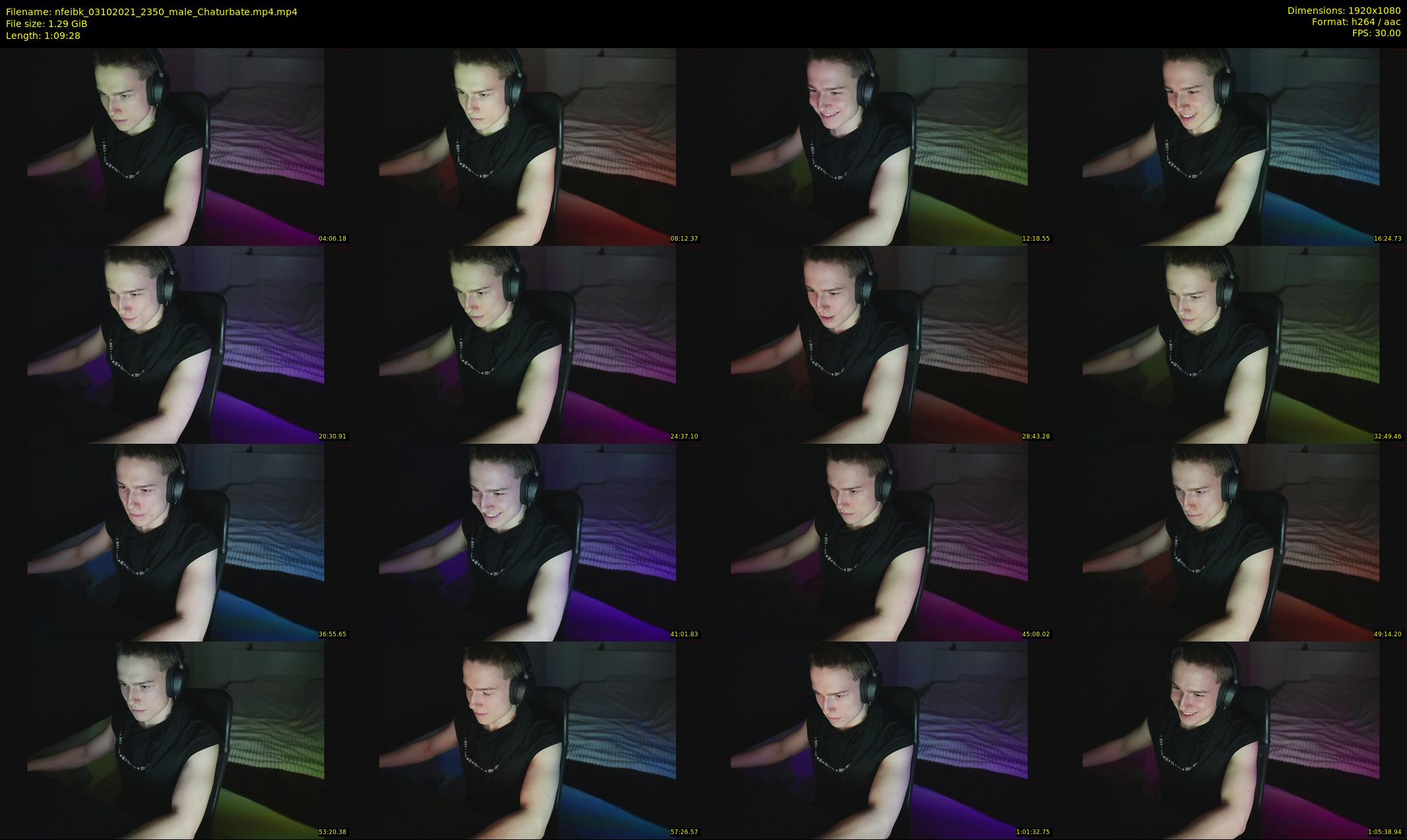 nfeibk — 70 minute Chaturbate male cam show recording, 1080p, Oct 3, 2021