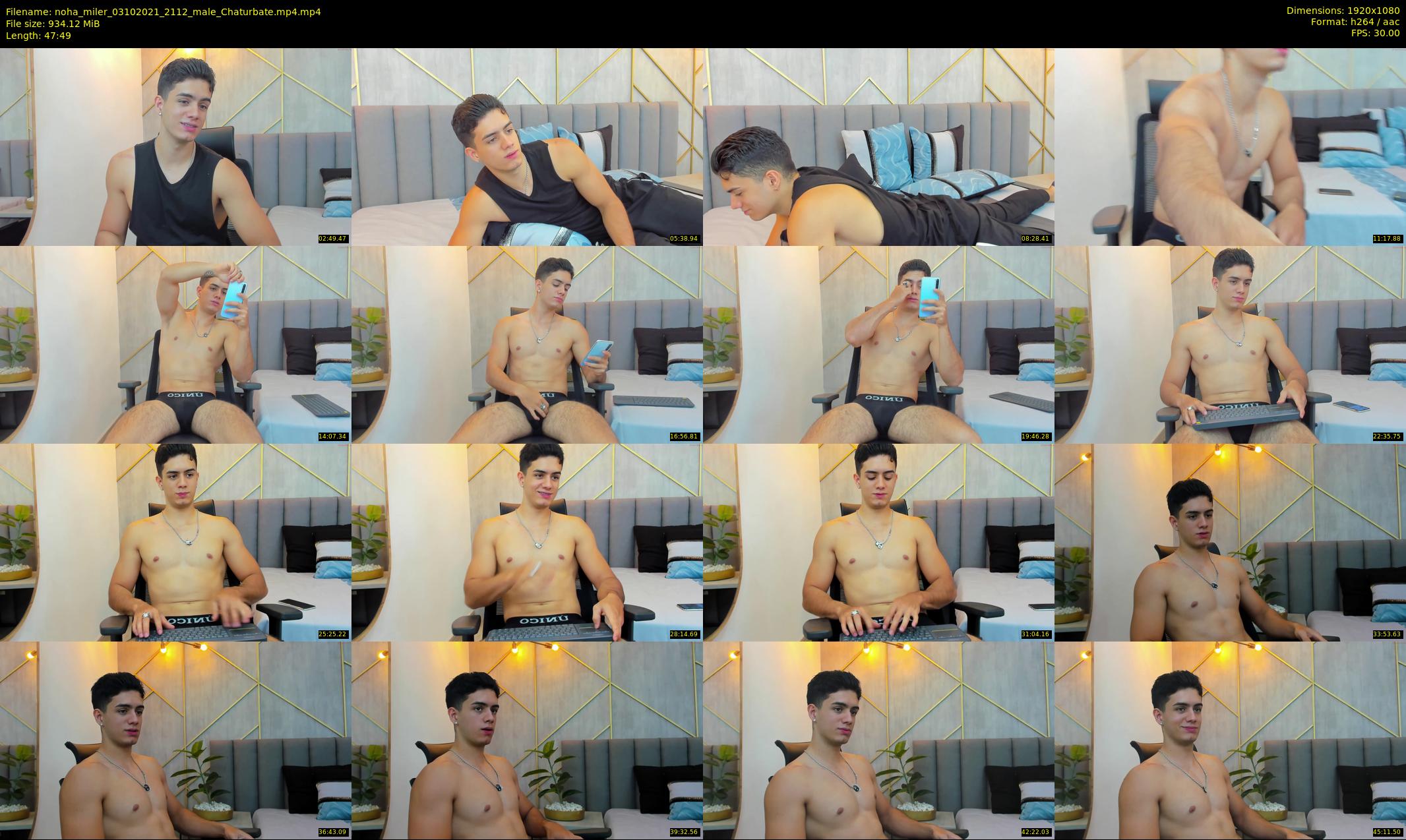 noha_miler — 48 minute Chaturbate male cam show recording, 1080p, Oct 3, 2021