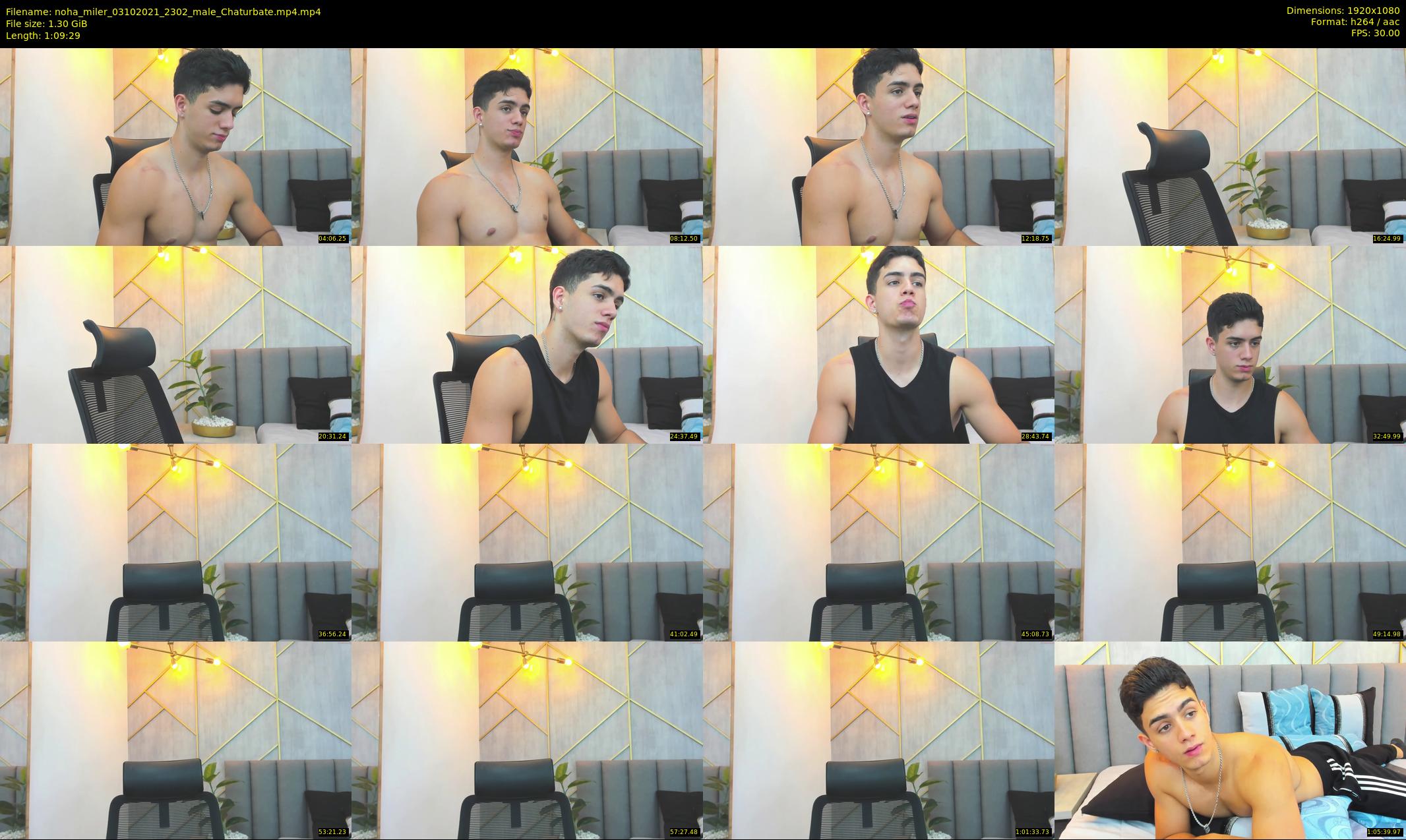 noha_miler — 70 minute Chaturbate male cam show recording, 1080p, Oct 3, 2021