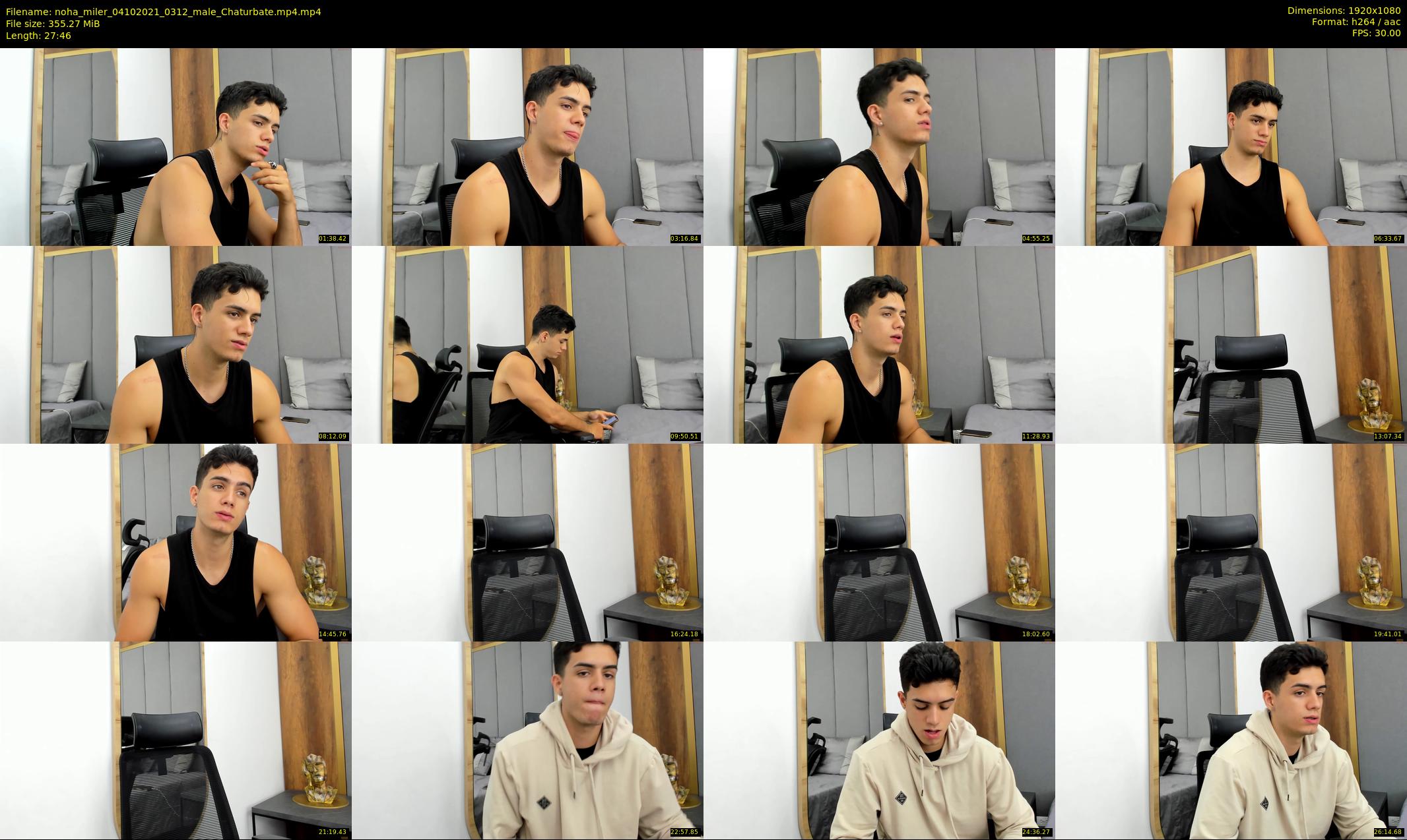 noha_miler — 28 minute Chaturbate male cam show recording, 1080p, Oct 4, 2021