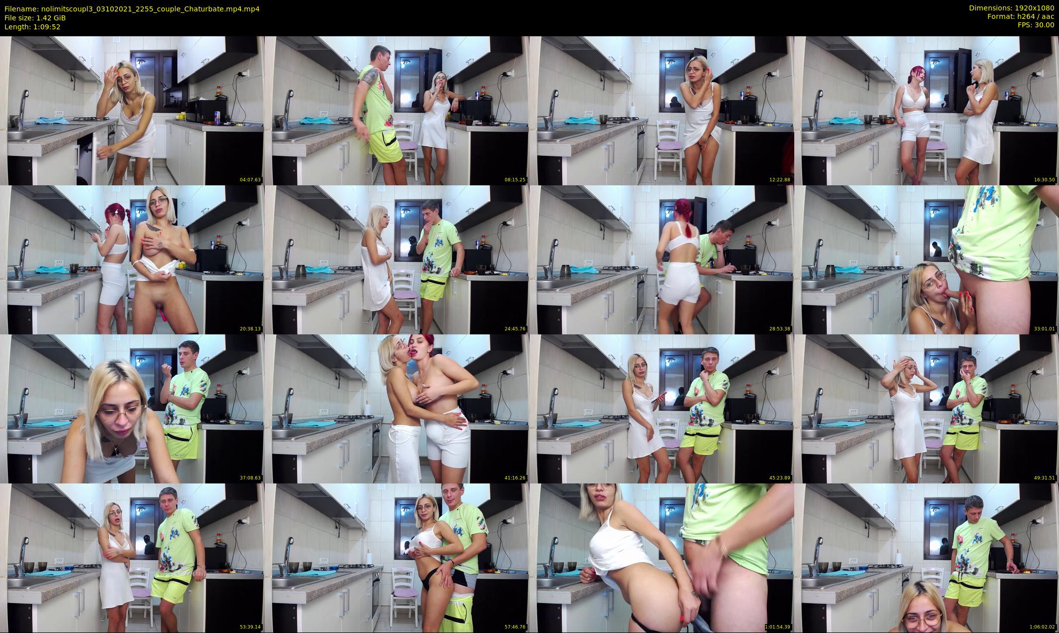 nolimitscoupl3 — 70 minute Chaturbate couple cam show recording, 1080p, Oct 3, 2021