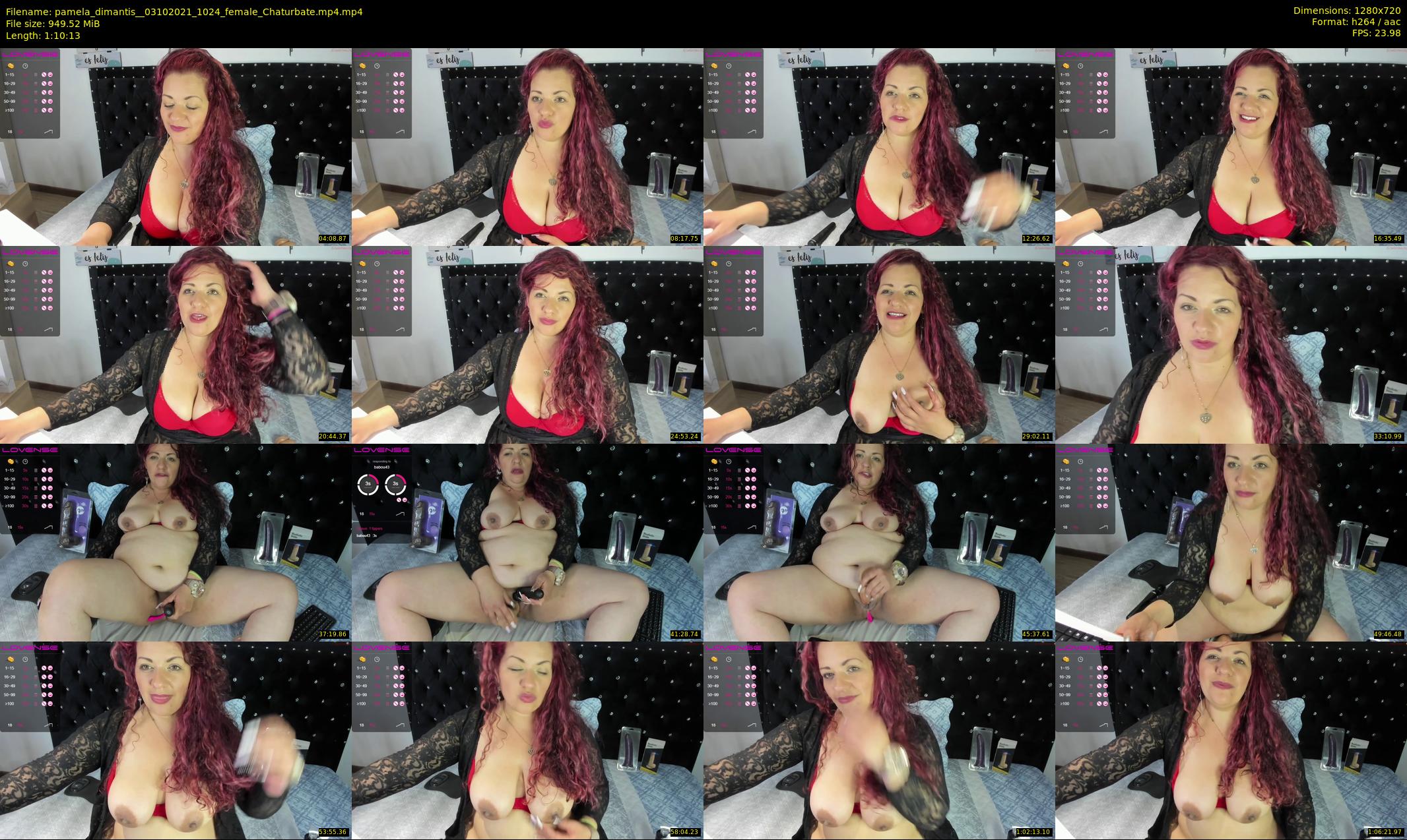 pamela_dimantis_ — 71 minute Chaturbate female cam show recording, 720p, Oct 3, 2021