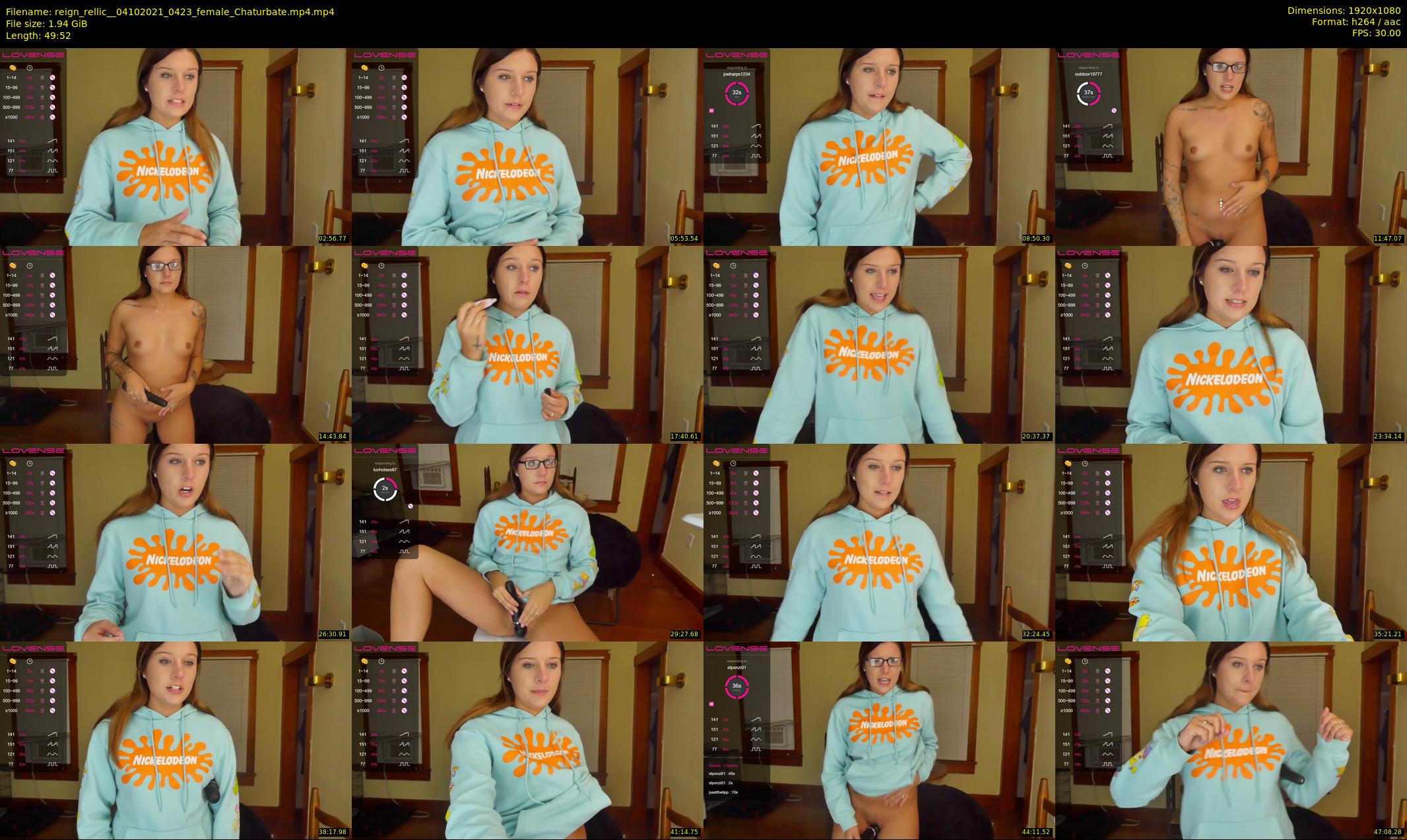 reign_rellic_ — 50 minute Chaturbate female cam show recording, 1080p, Oct 4, 2021