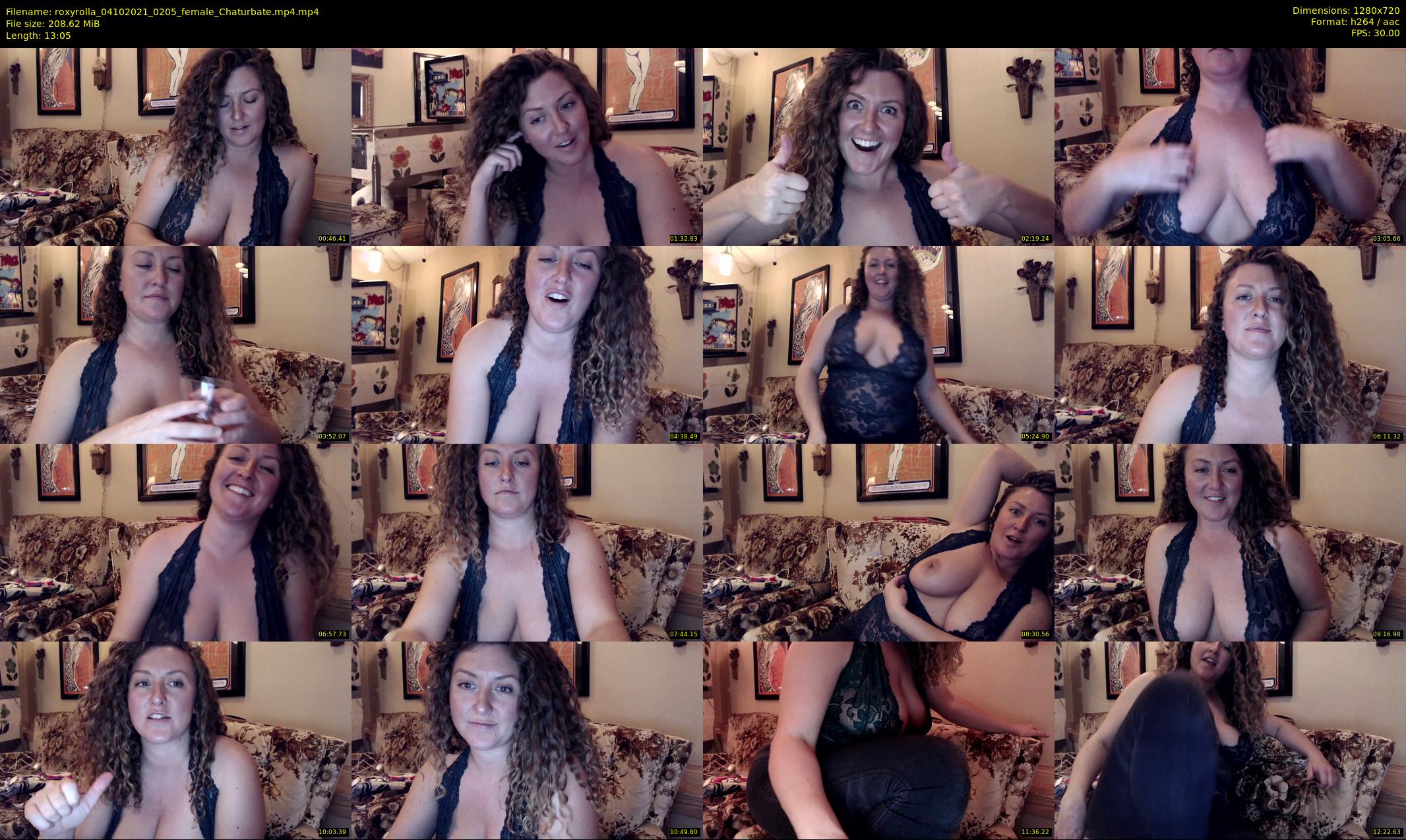 roxyrolla — 14 minute Chaturbate female cam show recording, 720p, Oct 4, 2021