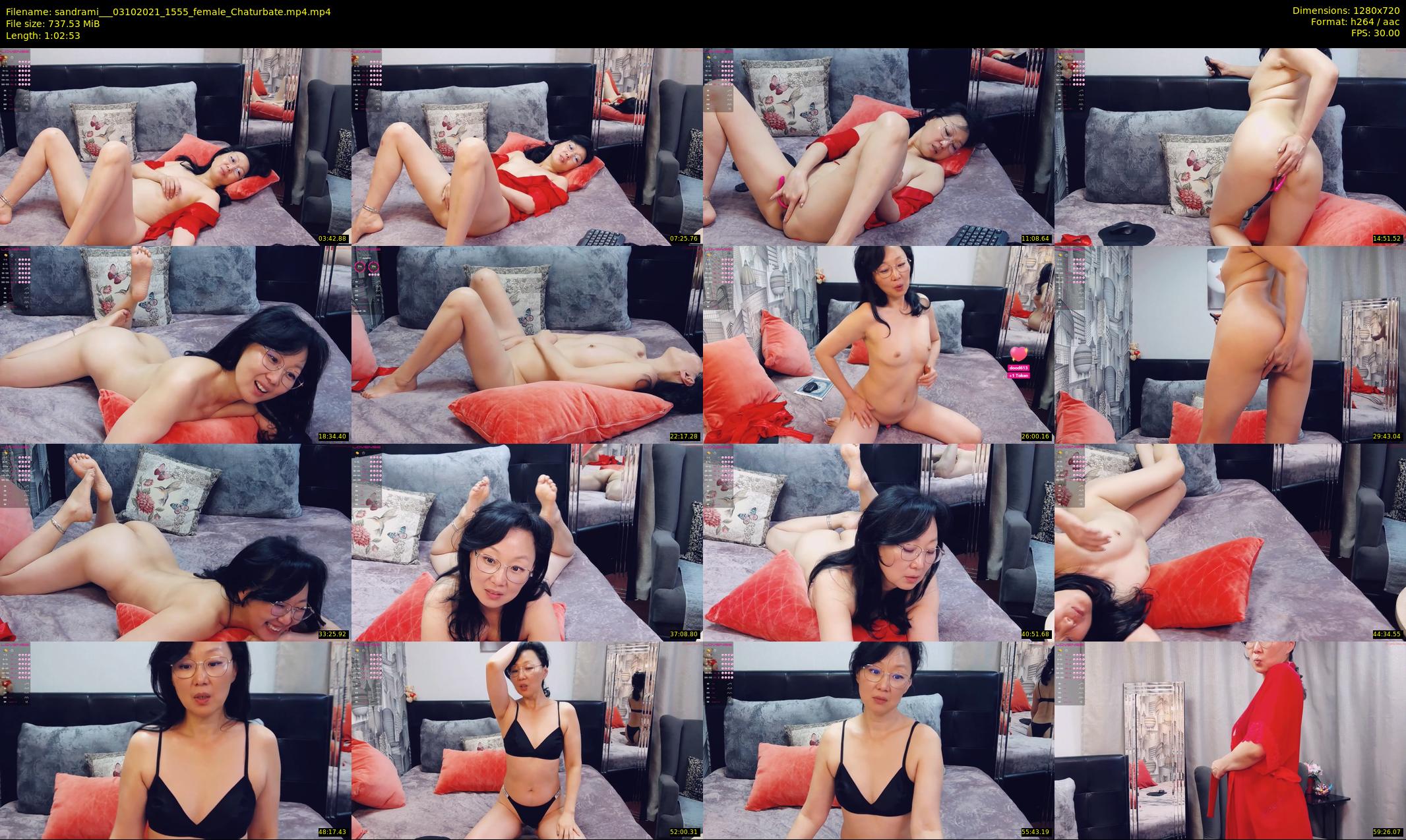 sandrami__ — 63 minute Chaturbate female cam show recording, 720p, Oct 3, 2021