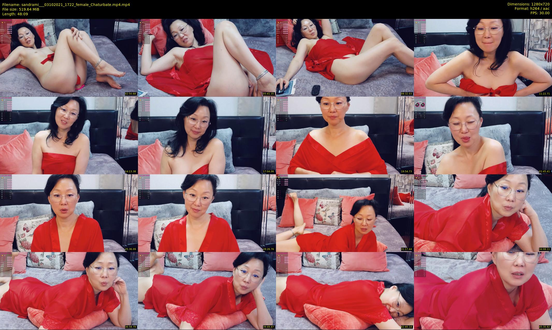 sandrami__ — 49 minute Chaturbate female cam show recording, 720p, Oct 3, 2021
