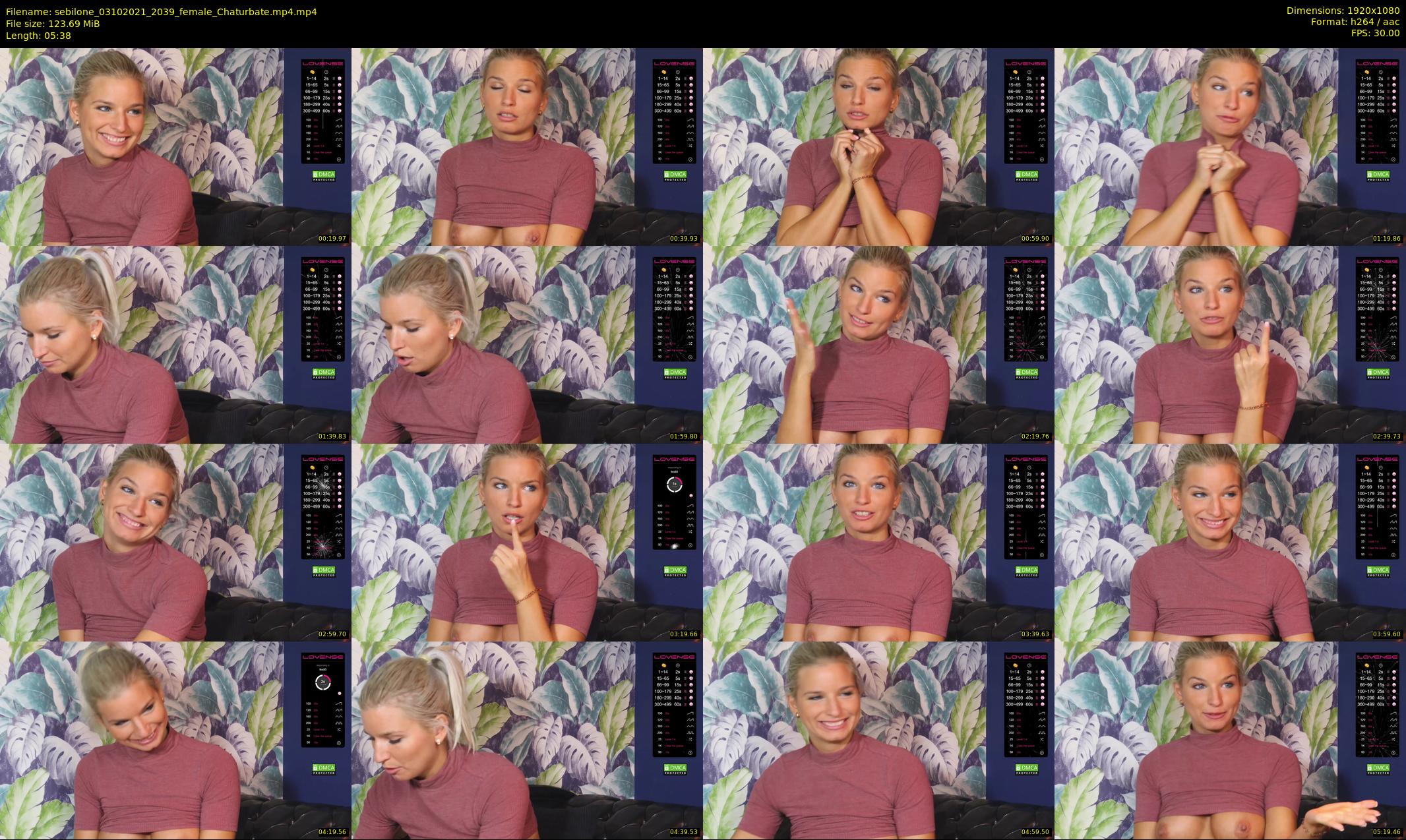 sebilone — 6 minute Chaturbate couple cam show recording, 1080p, Oct 3, 2021