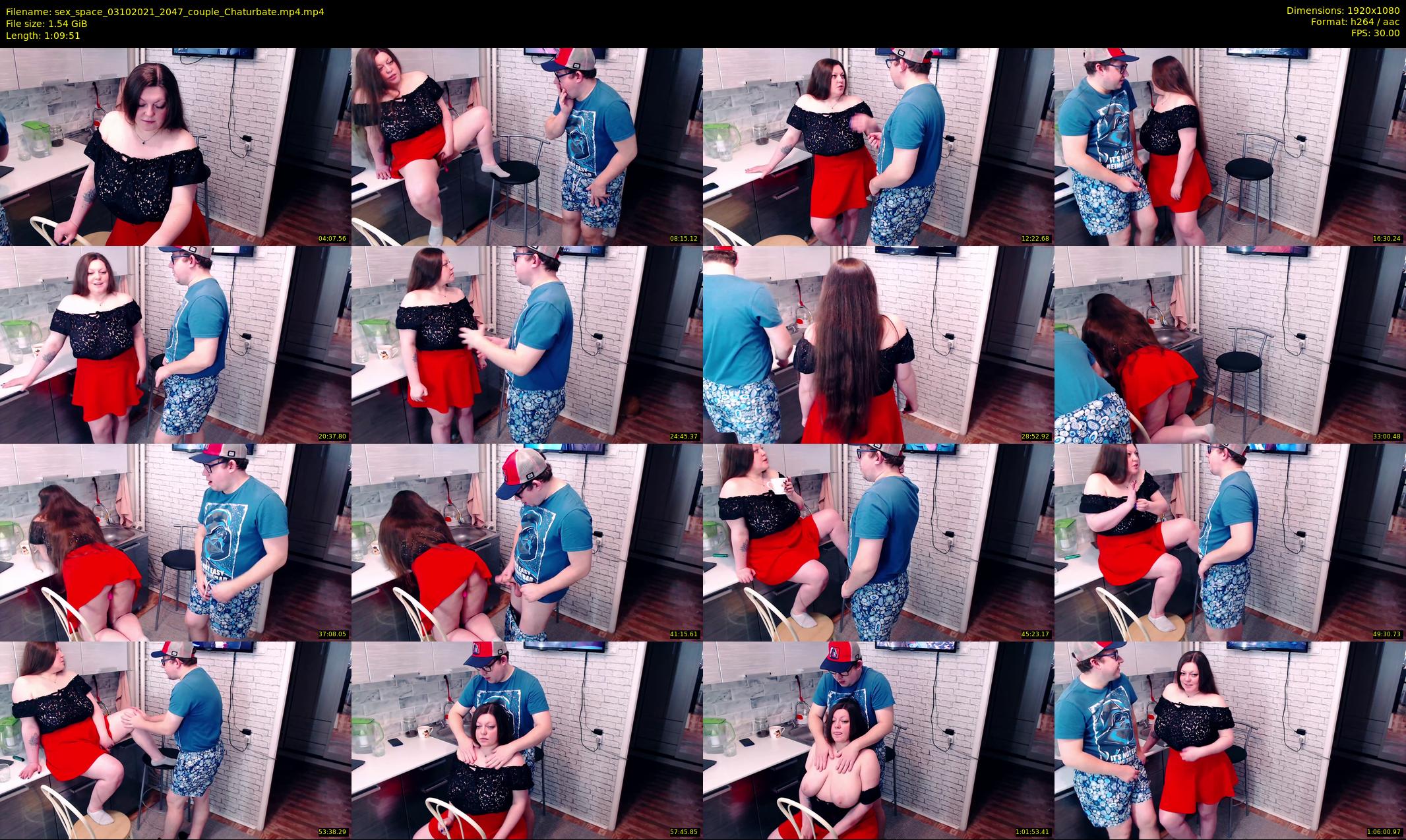sex_space — 70 minute Chaturbate couple cam show recording, 1080p, Oct 3, 2021