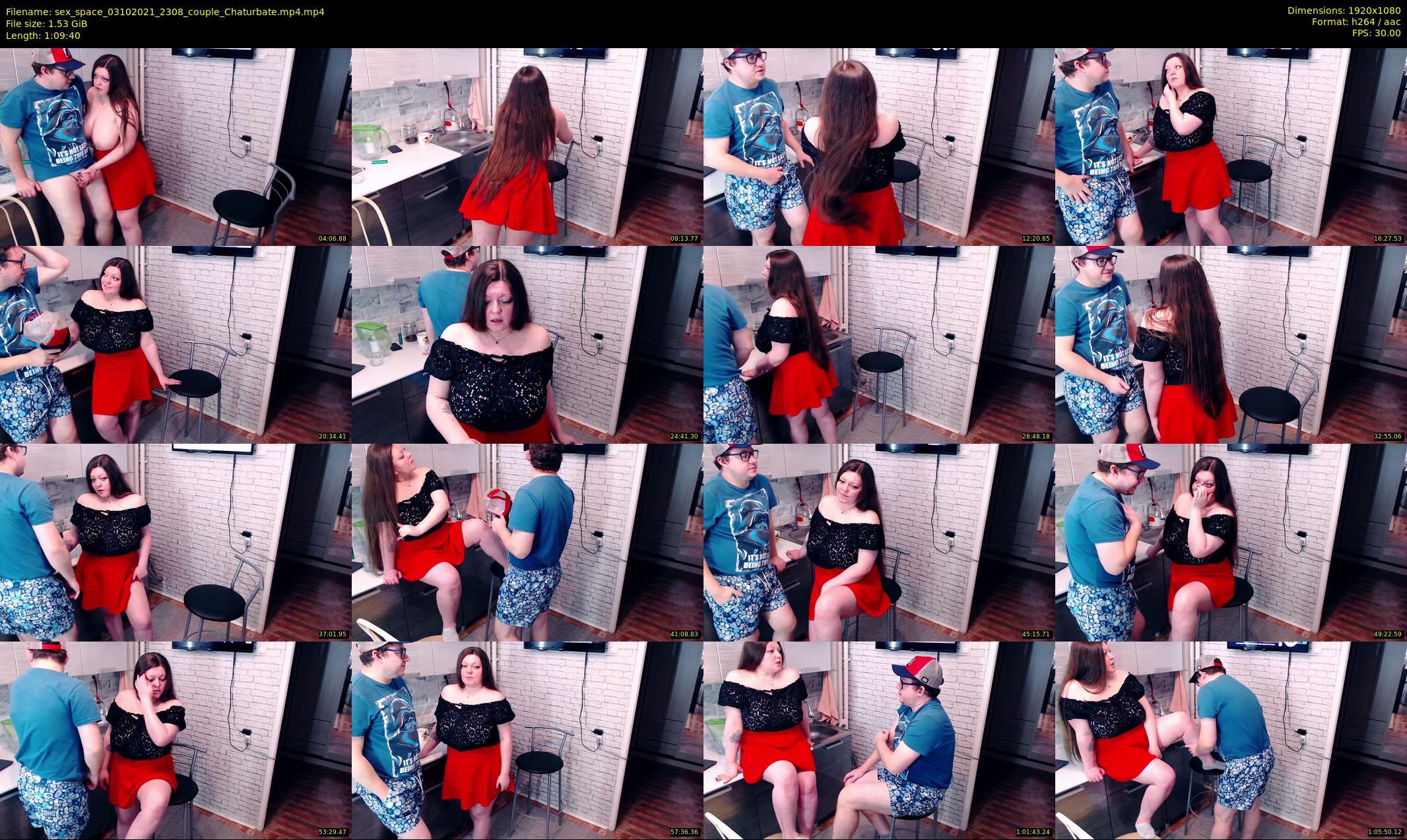 sex_space — 70 minute Chaturbate couple cam show recording, 1080p, Oct 3, 2021