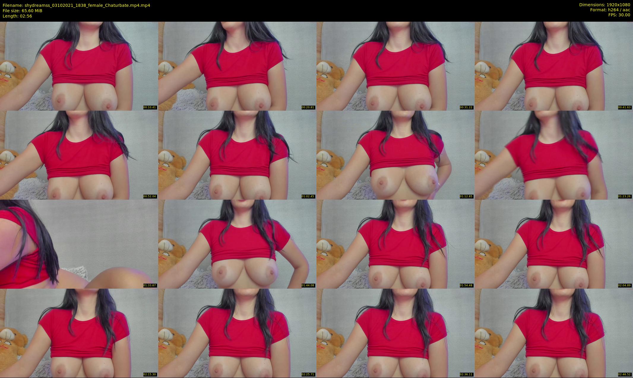 shydreamss — 3 minute Chaturbate female cam show recording, 1080p, Oct 3, 2021