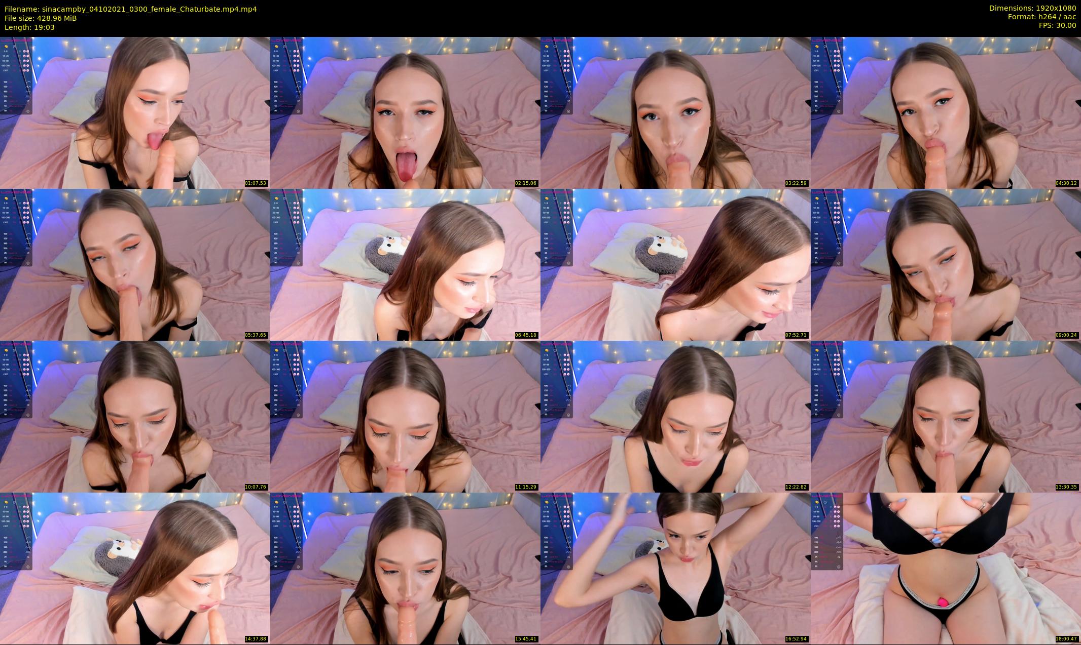 sinacampby — 20 minute Chaturbate couple cam show recording, 1080p, Oct 4, 2021