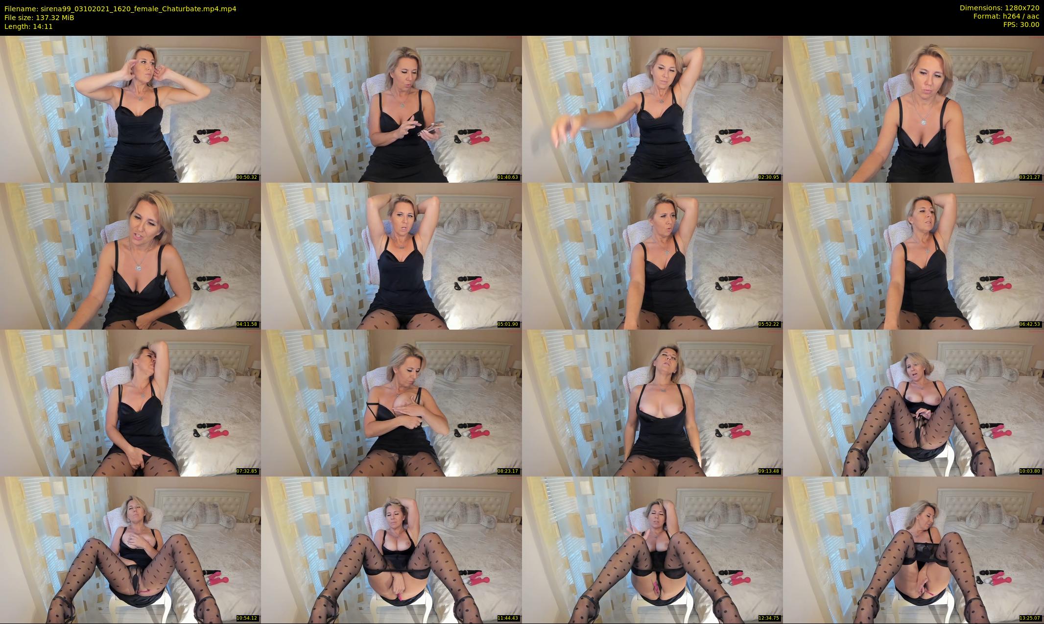 sirena99 — 15 minute Chaturbate female cam show recording, 720p, Oct 3, 2021