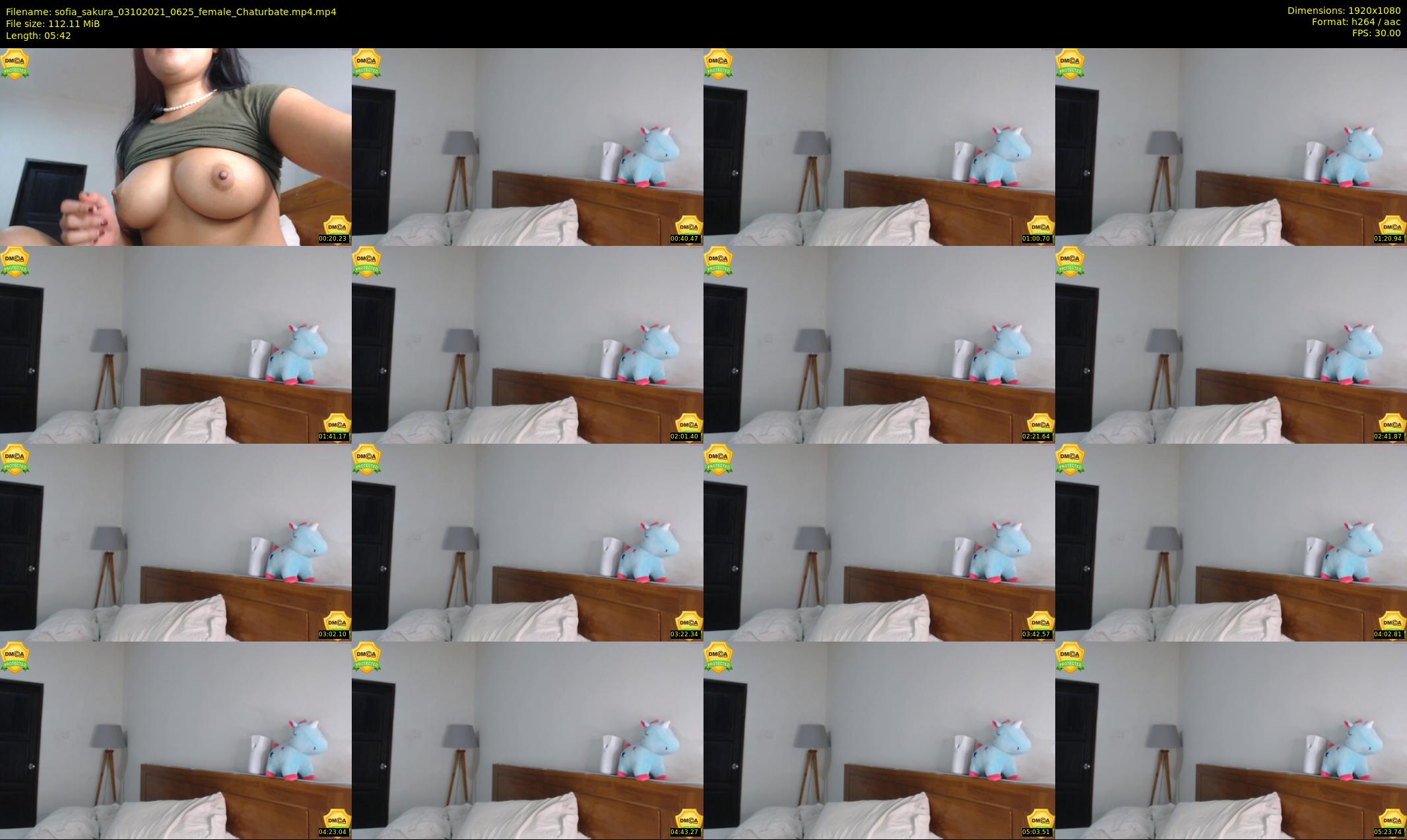 sofia_sakura — 6 minute Chaturbate female cam show recording, 1080p, Oct 3, 2021