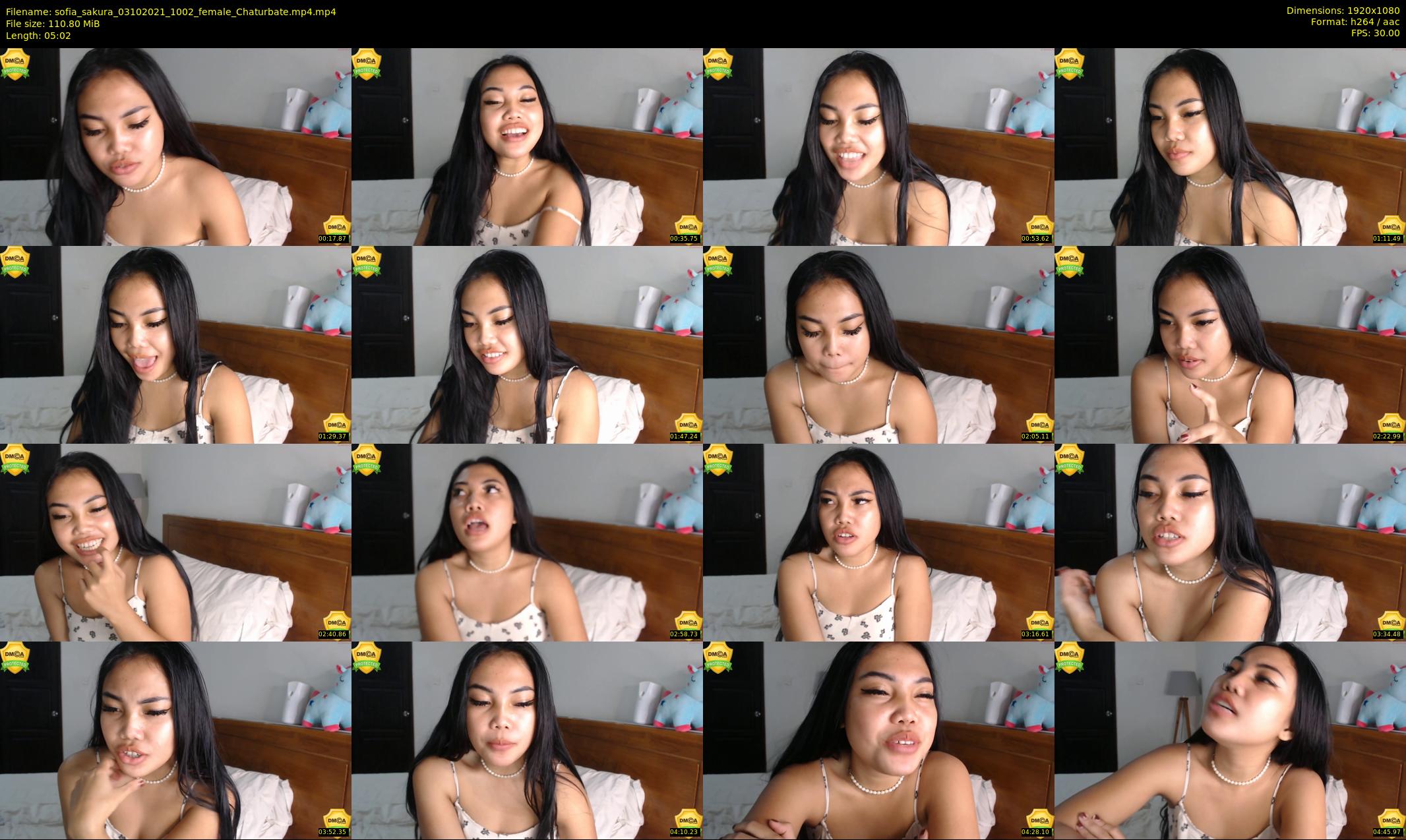 sofia_sakura — 6 minute Chaturbate female cam show recording, 1080p, Oct 3, 2021