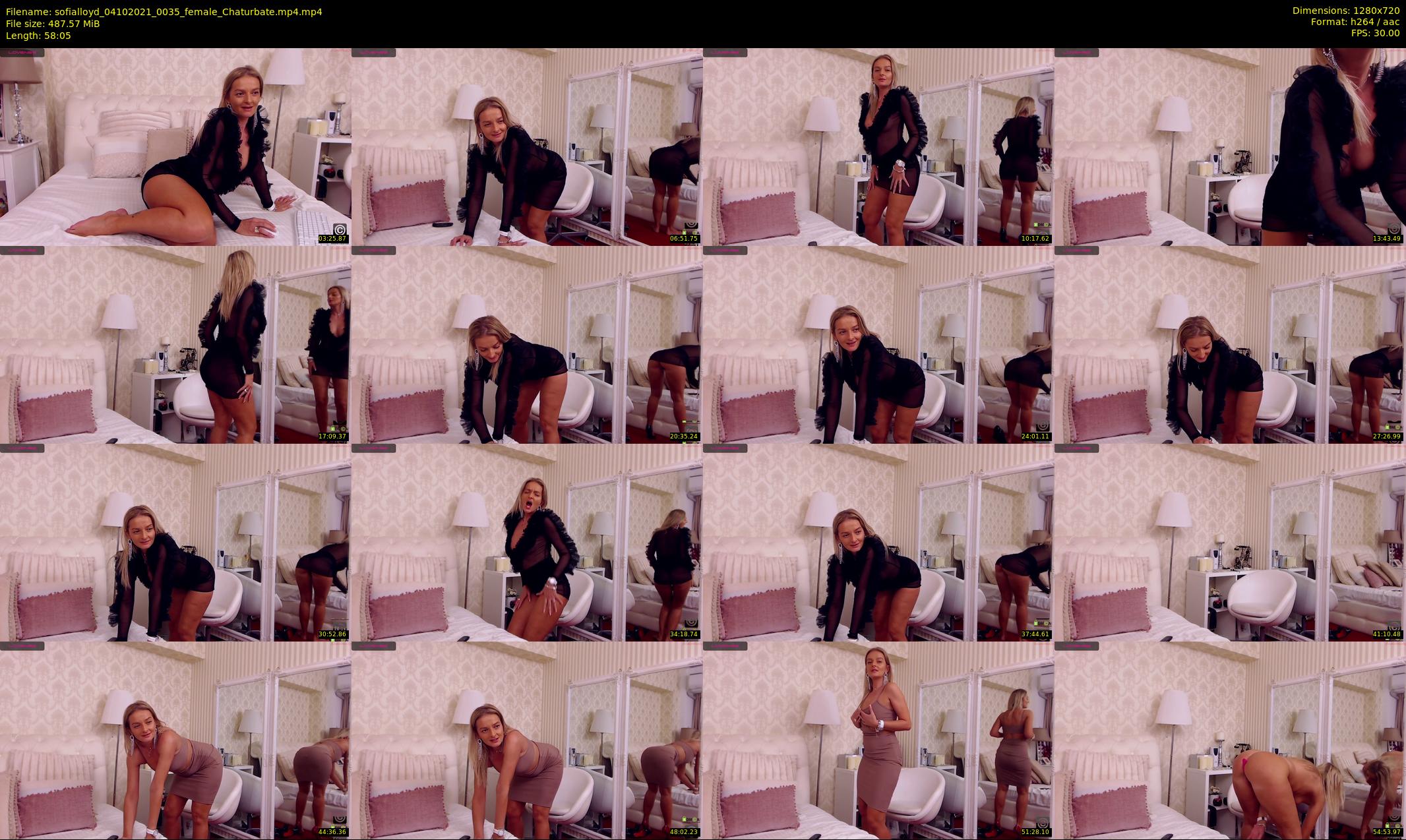 sofialloyd — 59 minute Chaturbate female cam show recording, 720p, Oct 4, 2021