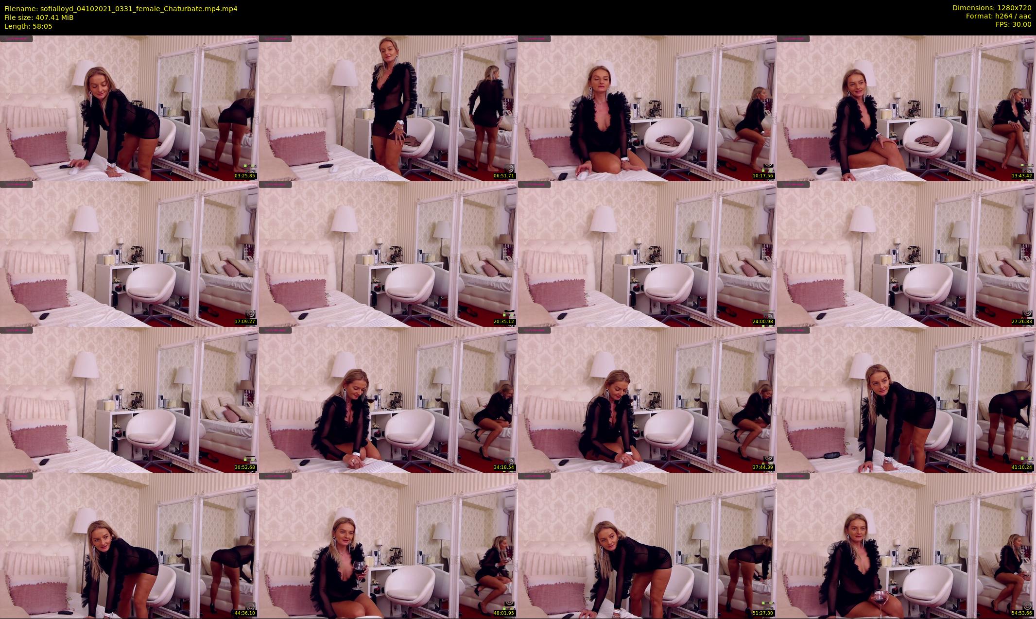 sofialloyd — 59 minute Chaturbate female cam show recording, 720p, Oct 4, 2021