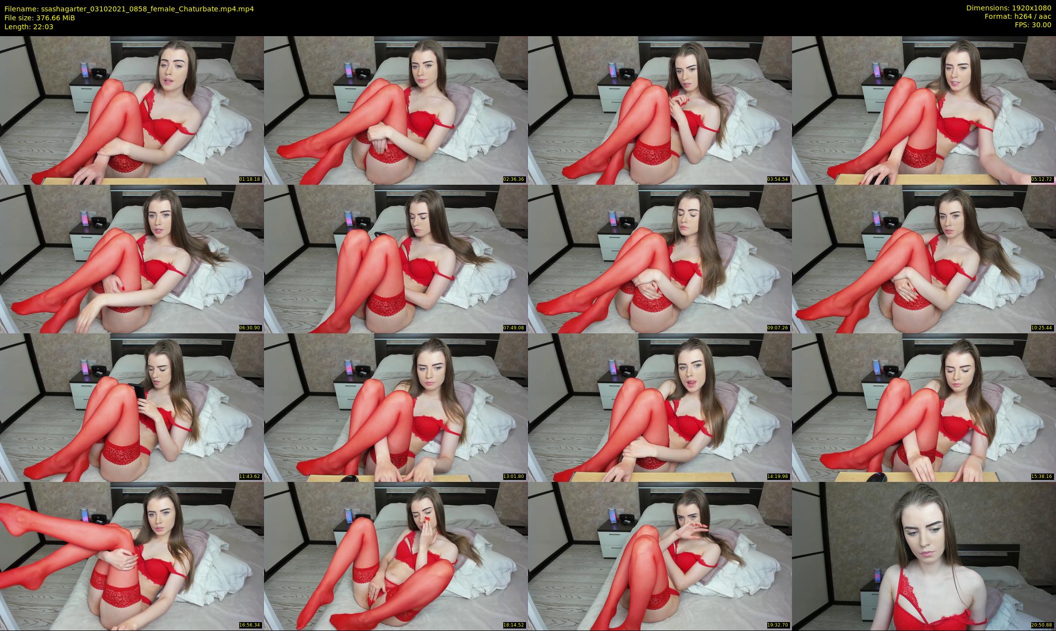 ssashagarter — 23 minute Chaturbate female cam show recording, 1080p, Oct 3, 2021