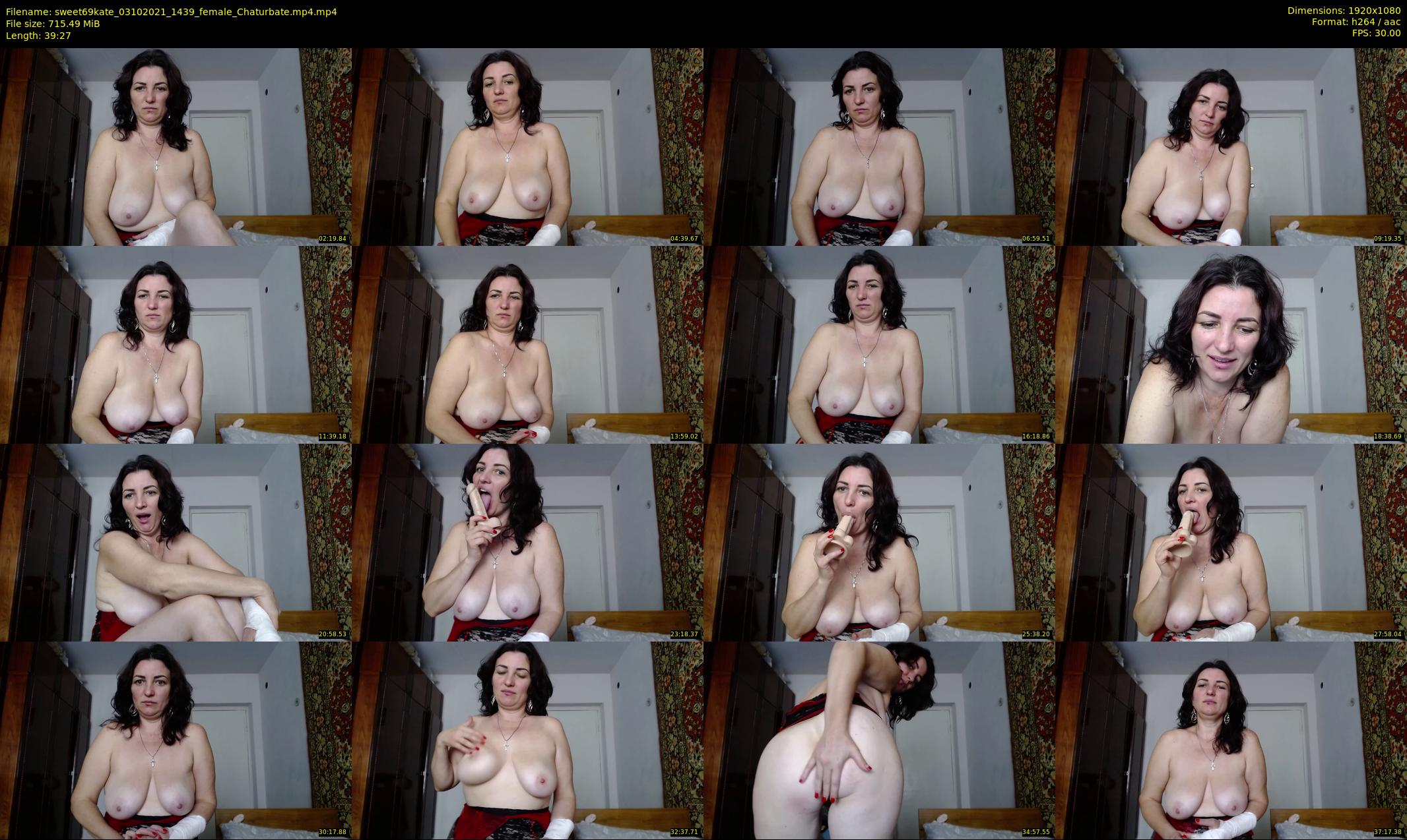 sweet69kate — 40 minute Chaturbate female cam show recording, 1080p, Oct 3, 2021