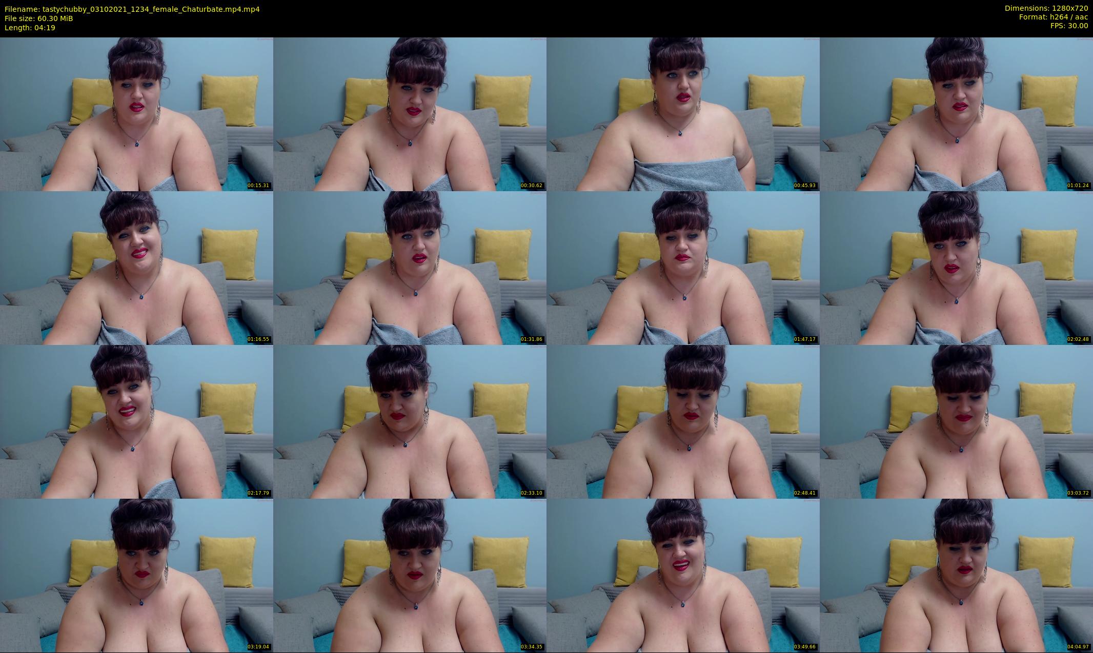 tastychubby — 5 minute Chaturbate female cam show recording, 720p, Oct 3, 2021