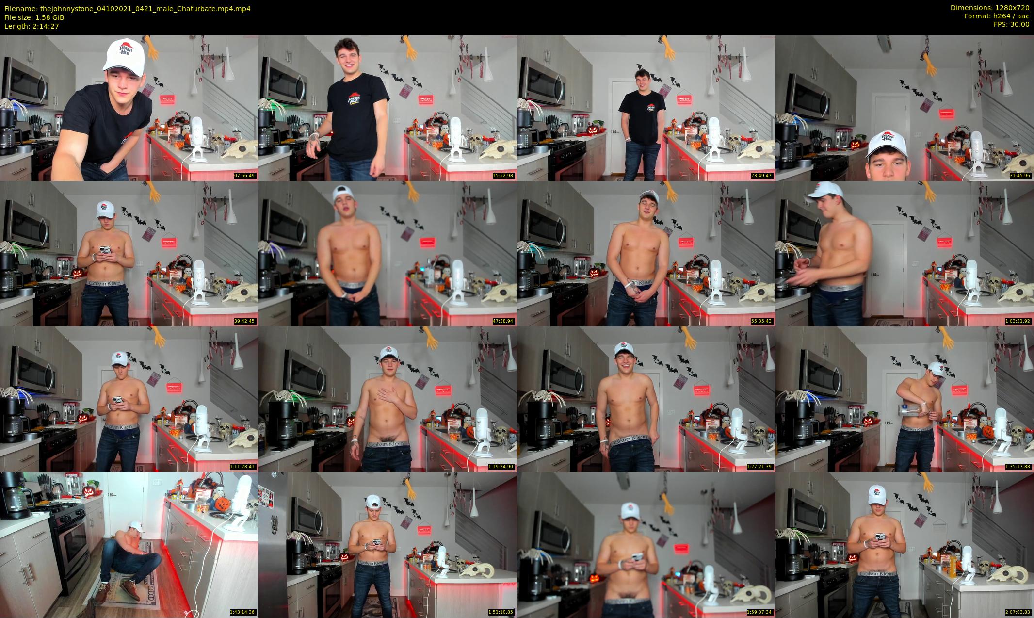thejohnnystone — 135 minute Chaturbate male cam show recording, 720p, Oct 4, 2021