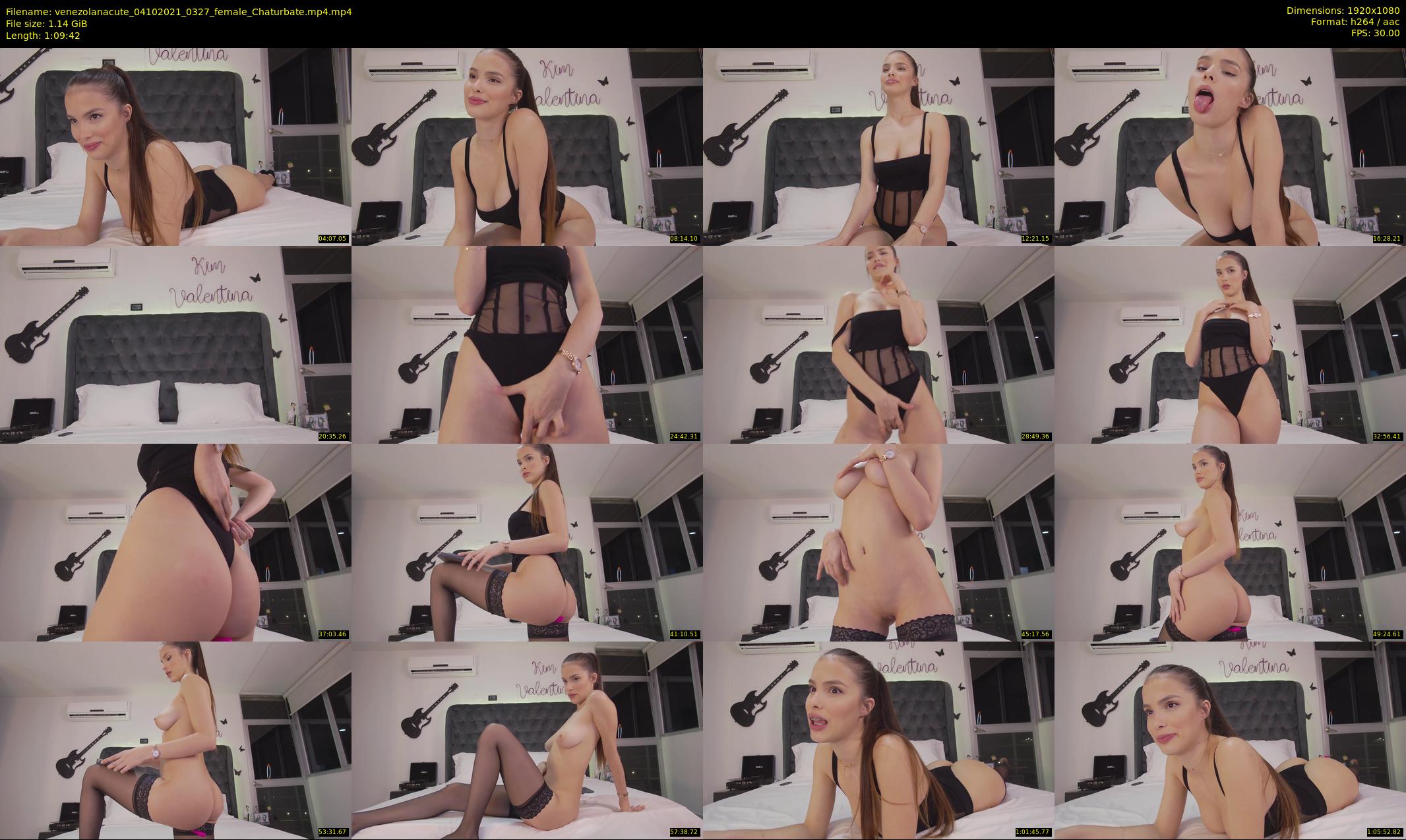 venezolanacute — 70 minute Chaturbate female cam show recording, 1080p, Oct 4, 2021