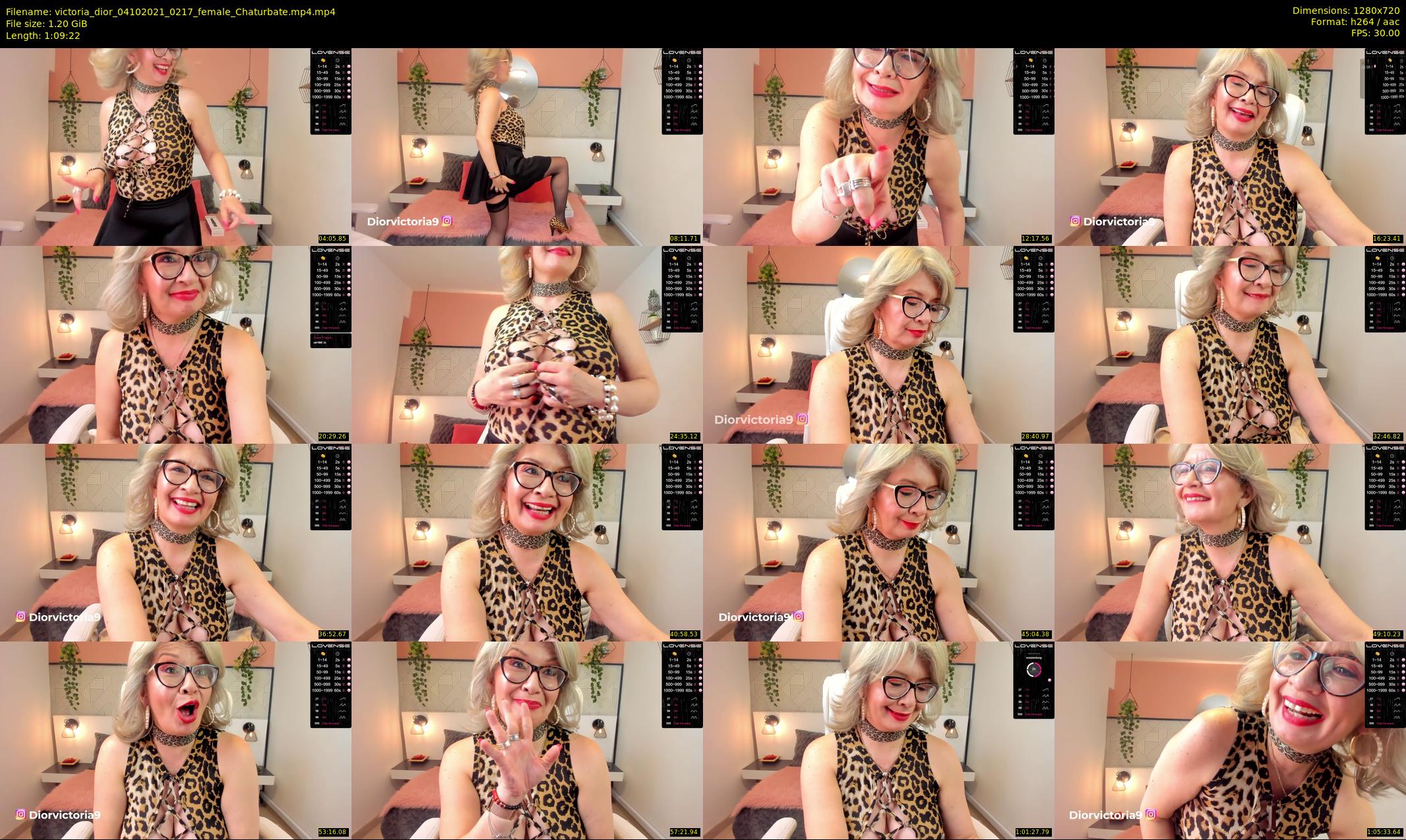 victoria_dior — 70 minute Chaturbate female cam show recording, 720p, Oct 4, 2021