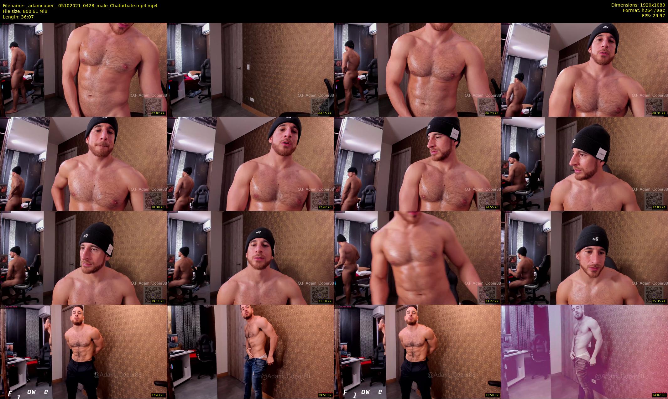 _adamcoper_ — 37 minute Chaturbate male cam show recording, 1080p, Oct 5, 2021