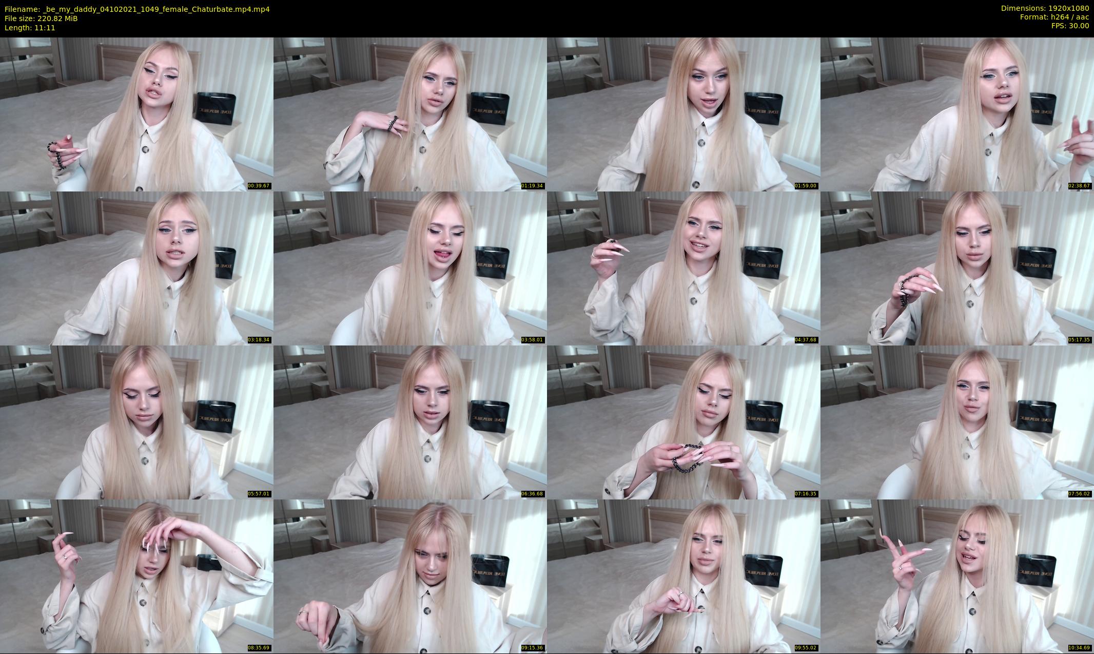 _be_my_daddy — 12 minute Chaturbate female cam show recording, 1080p, Oct 4, 2021