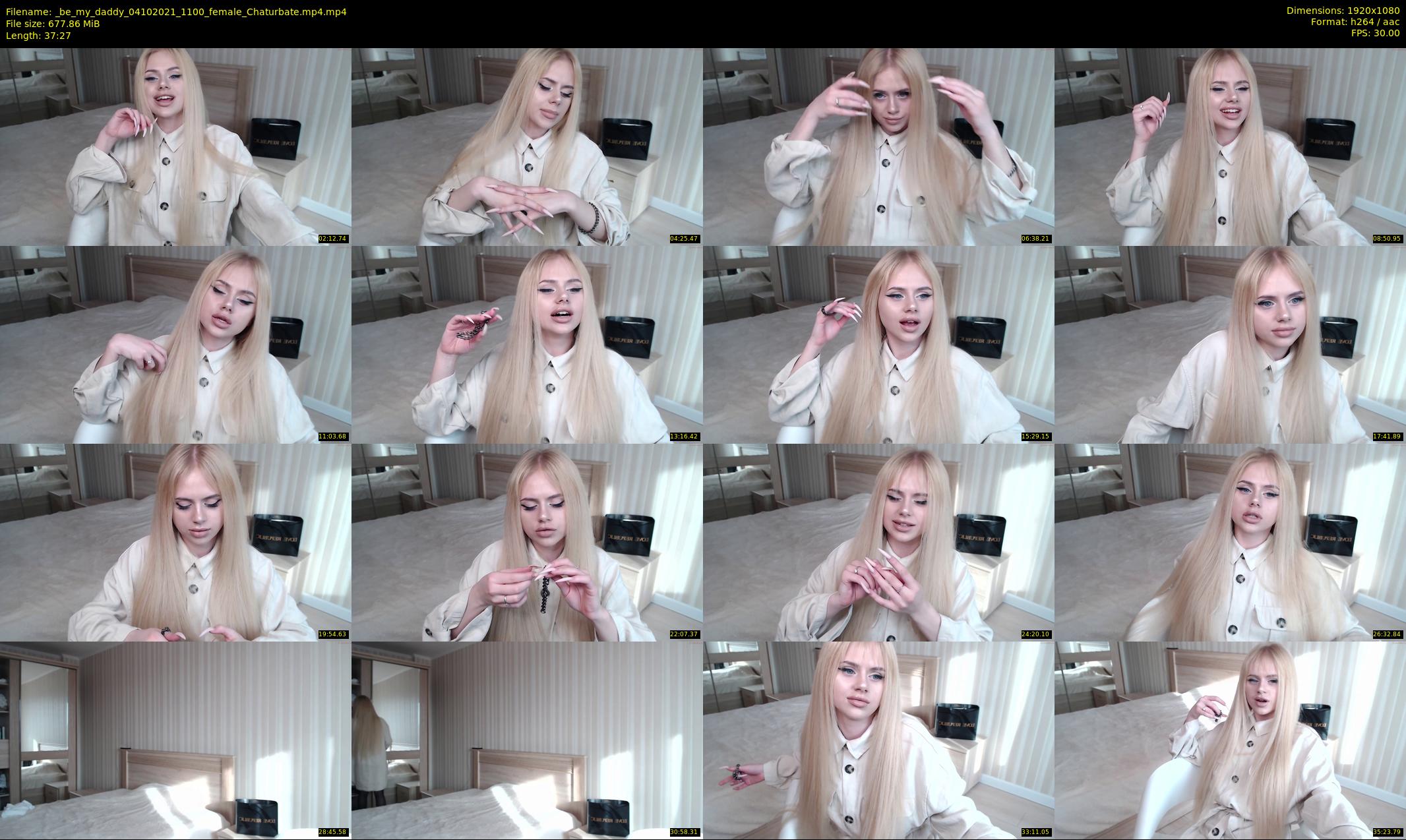 _be_my_daddy — 38 minute Chaturbate female cam show recording, 1080p, Oct 4, 2021