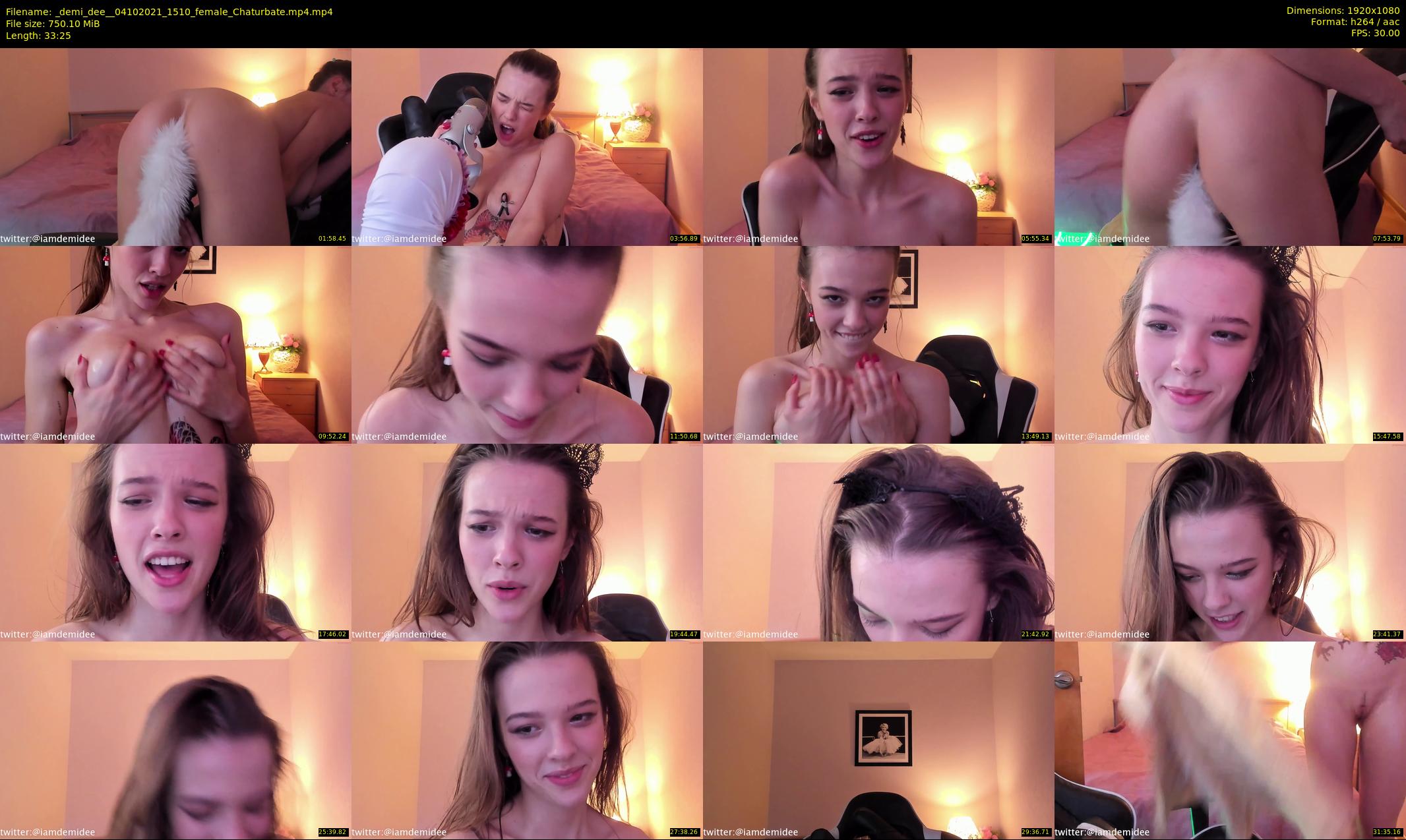 _demi_dee_ — 34 minute Chaturbate female cam show recording, 1080p, Oct 4, 2021