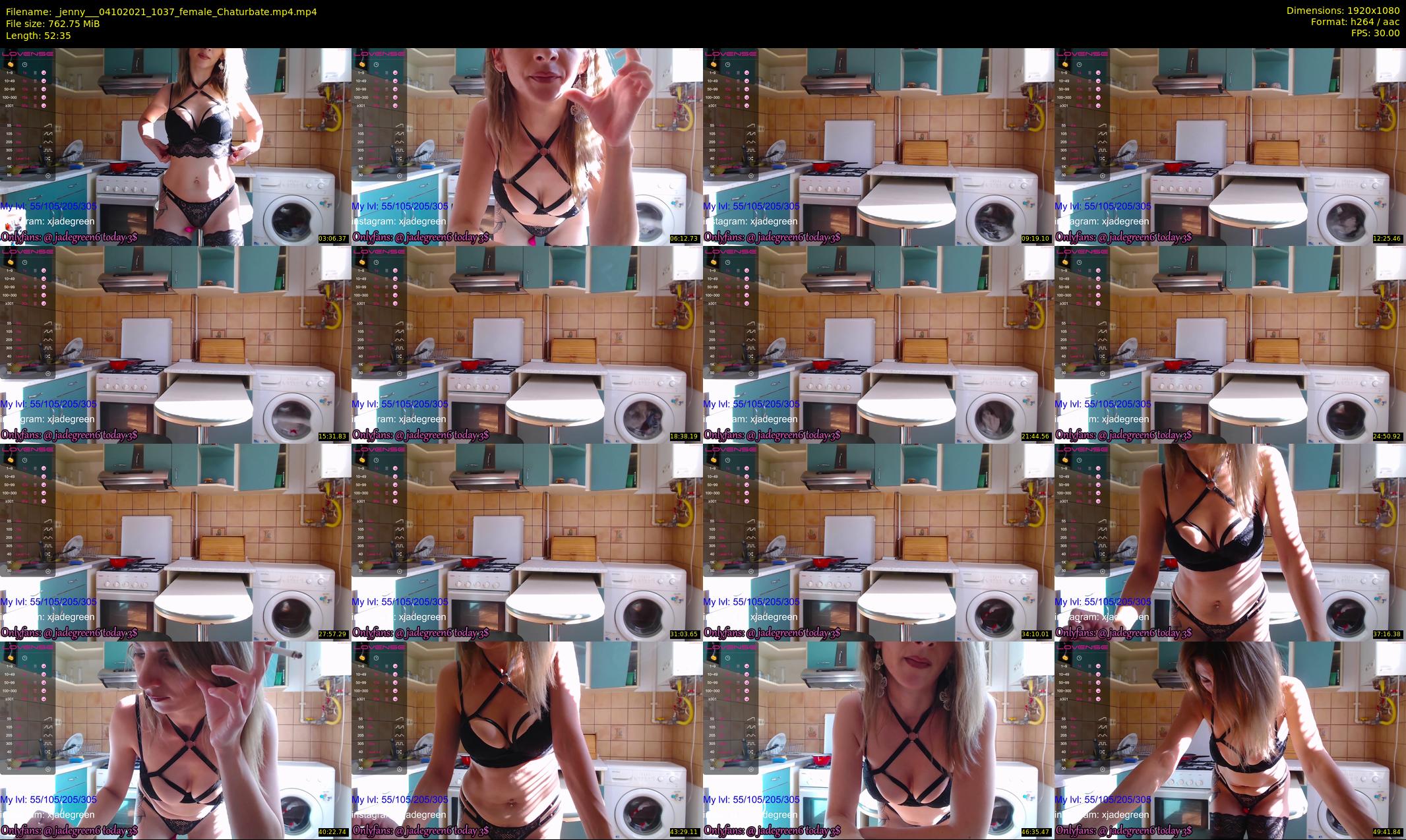 _jenny__ — 53 minute Chaturbate female cam show recording, 1080p, Oct 4, 2021