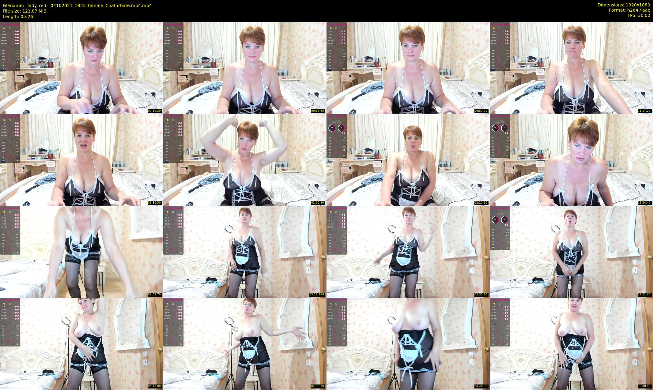 _lady_red_ — 6 minute Chaturbate female cam show recording, 1080p, Oct 4, 2021