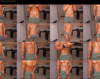 aaronmagnum — 23 minute Chaturbate male cam show recording, 720p, Oct 4, 2021